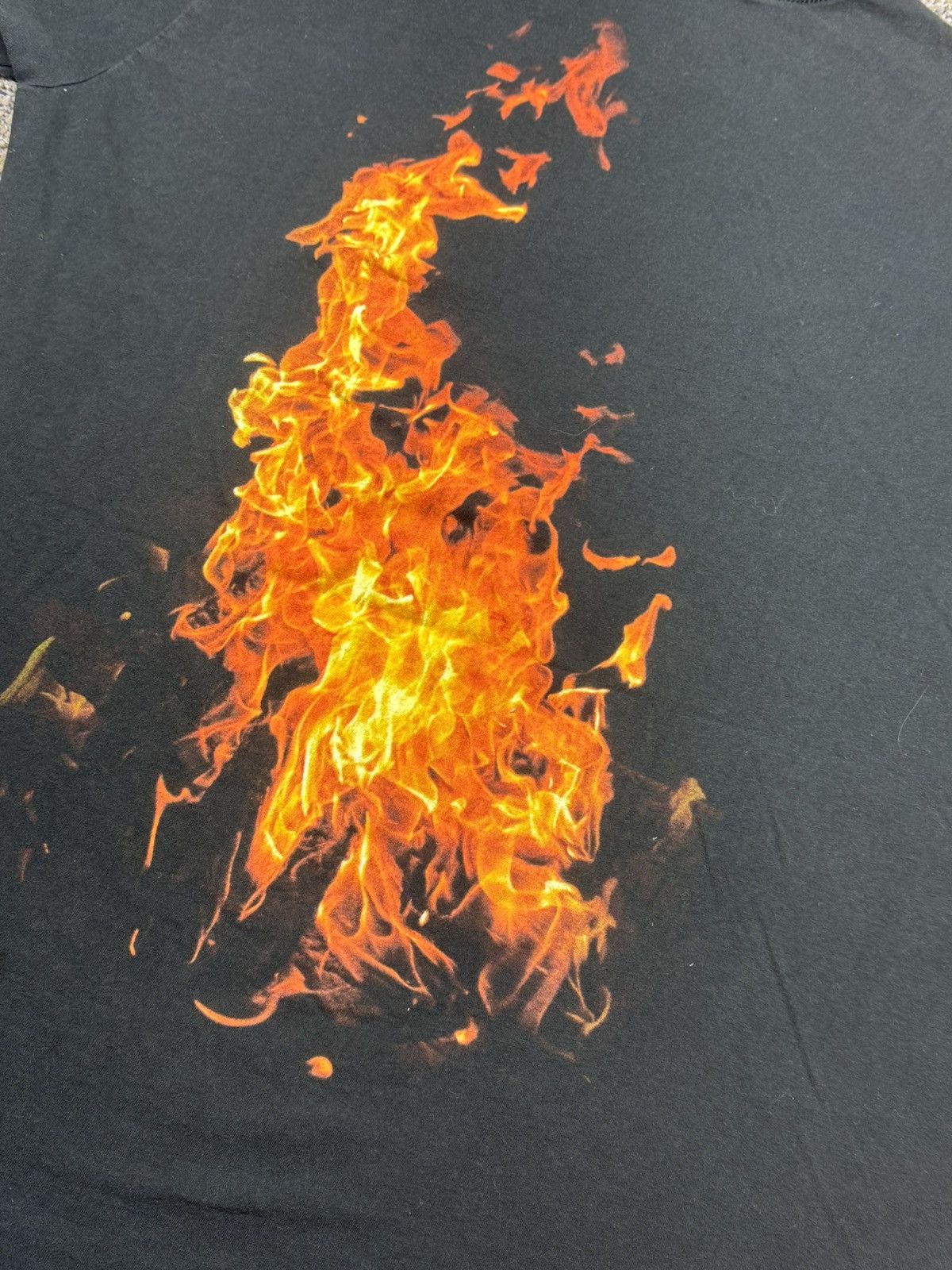 Rap Tees × Travis Scott Travis Scott Rodeo Fire T-Shirt Size US L / EU 52-54 / 3 - 5 Thumbnail