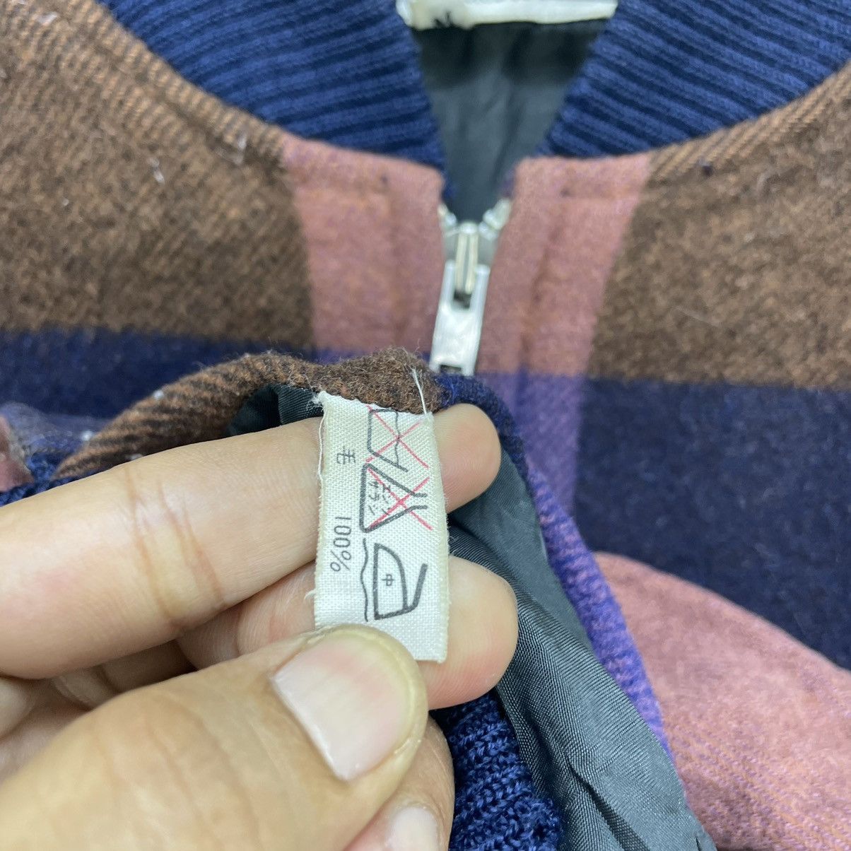 Japanese Brand 💥Vintage 90s Men ARS Wear Checkered Jacket 100%wool Size US S / EU 44-46 / 1 - 7 Thumbnail