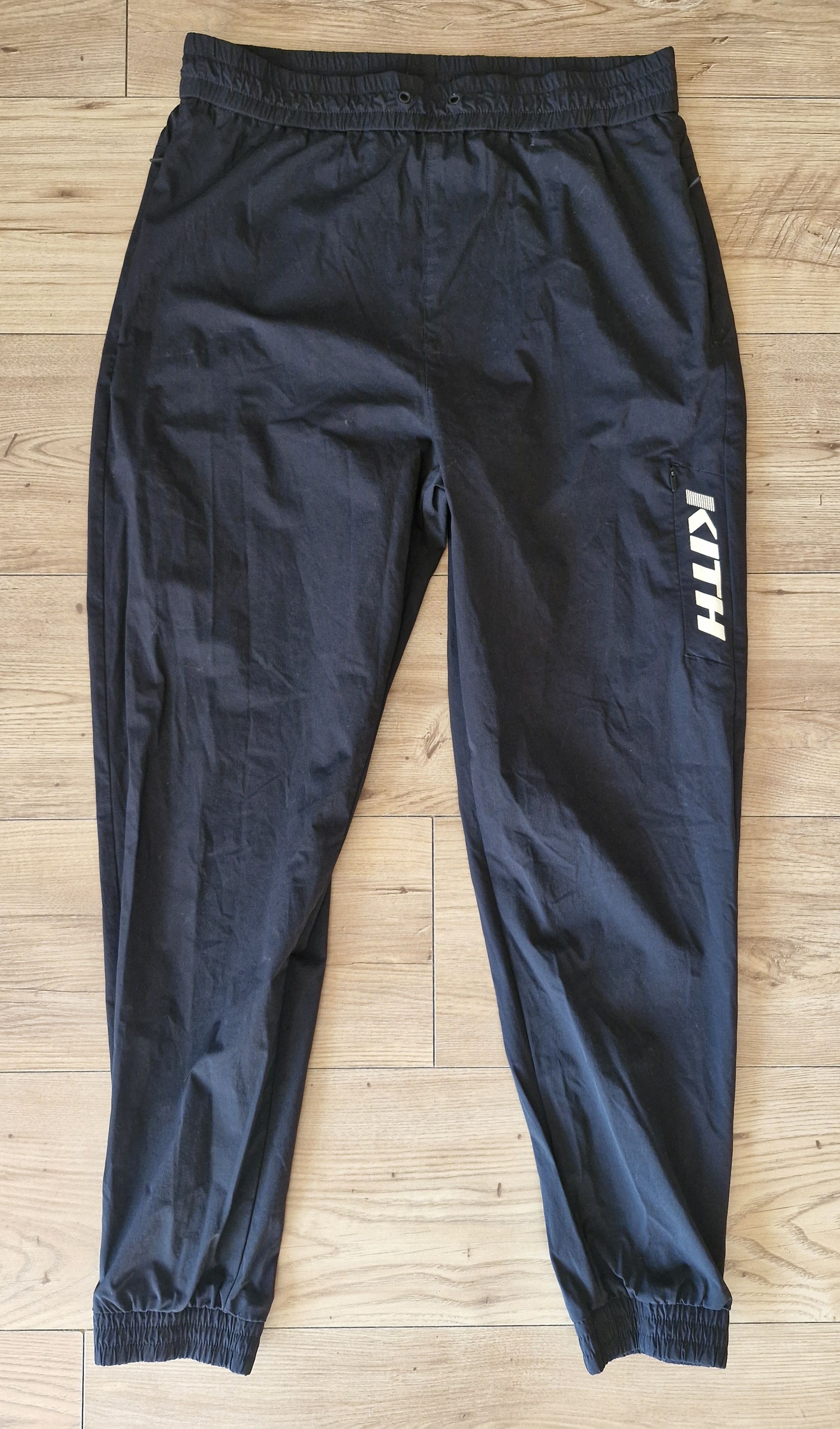 Kith Women's Kith New York Keala Nylon Joggers pants black Size 27" / US 4 / IT 40 - 1 Thumbnail