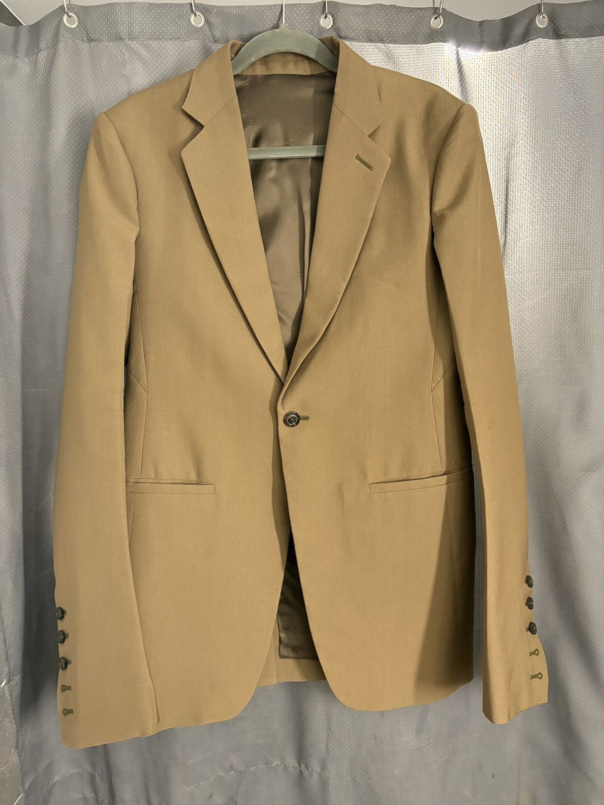 Rick Owens 17 F/W Mainline Rick Owens Bean Blazer Size 48R - 1 Thumbnail