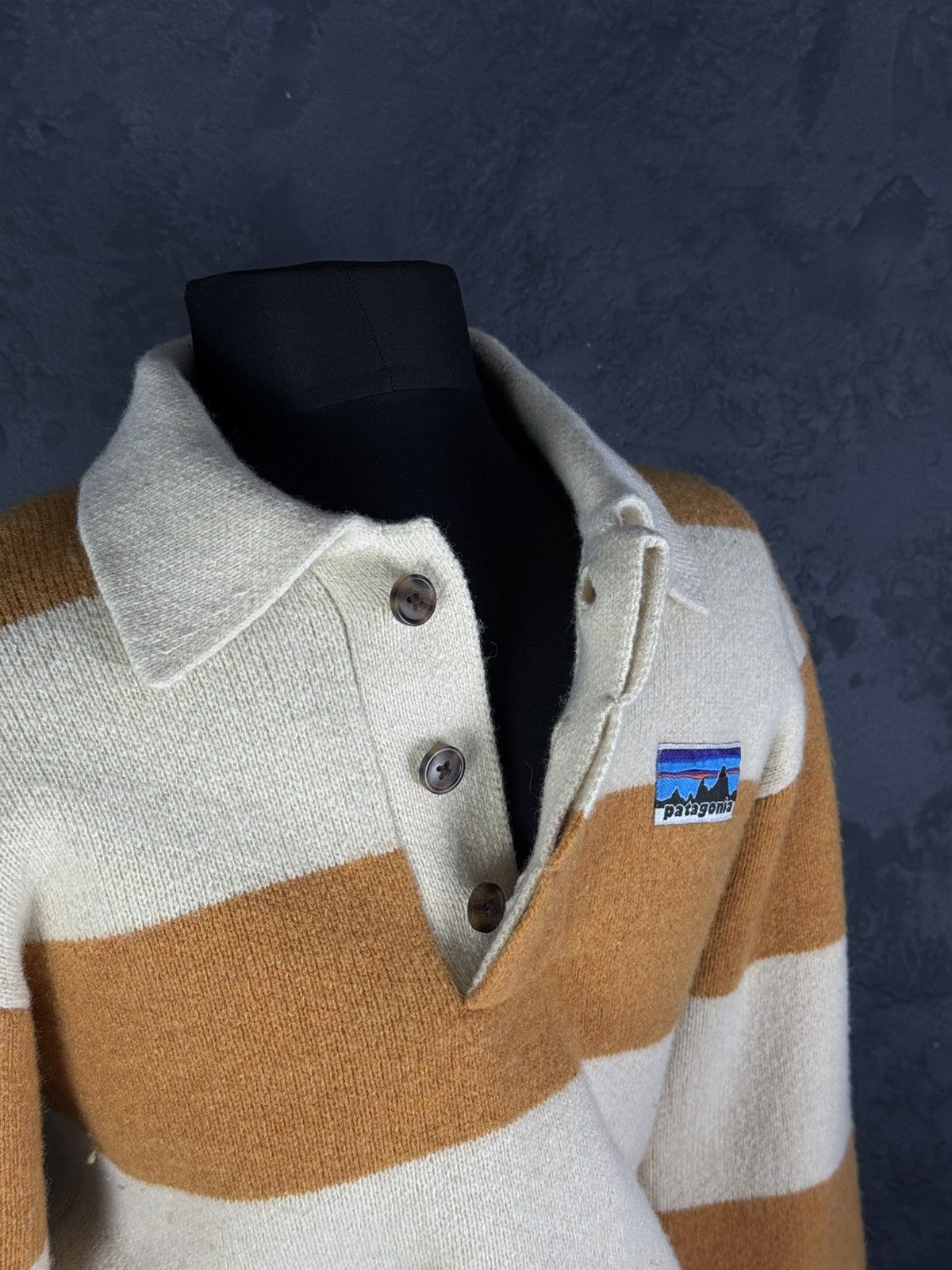 Patagonia Patagonia Recycled Wool Rugby Sweater 50th Anniversary Size US XS / EU 42 / 0 - 6 Thumbnail