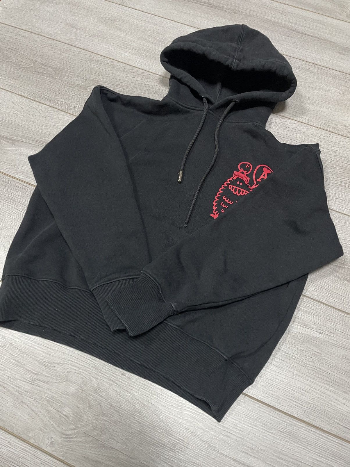 AMI AMI x Kevin Lyons heart big print hoodie Size US M / EU 48-50 / 2 - 8 Thumbnail