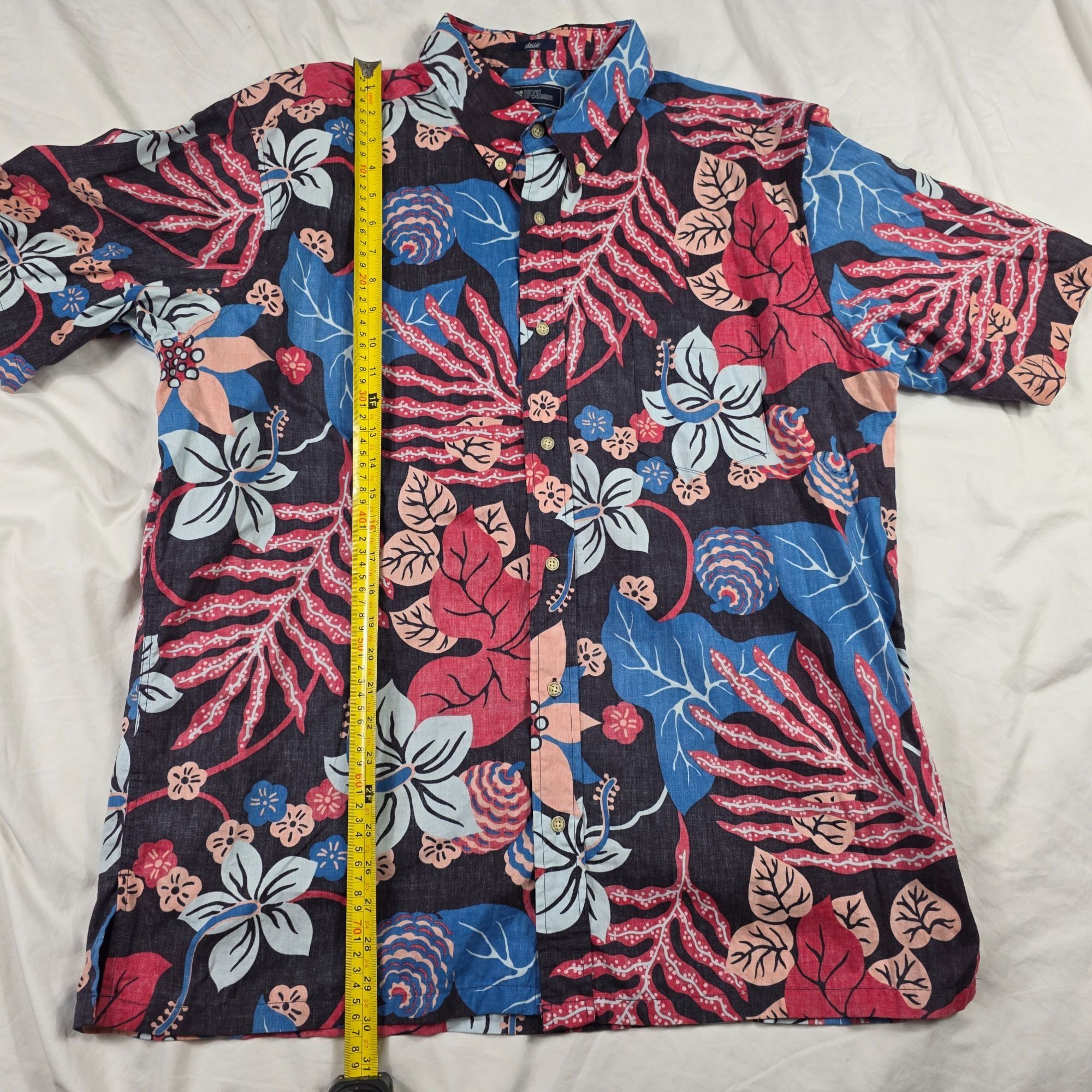 Reyn Spooner Reyn Spooner San Clemente Mens XL Classic Fit Hawaiian Shirt Size US XL / EU 56 / 4 - 8 Thumbnail