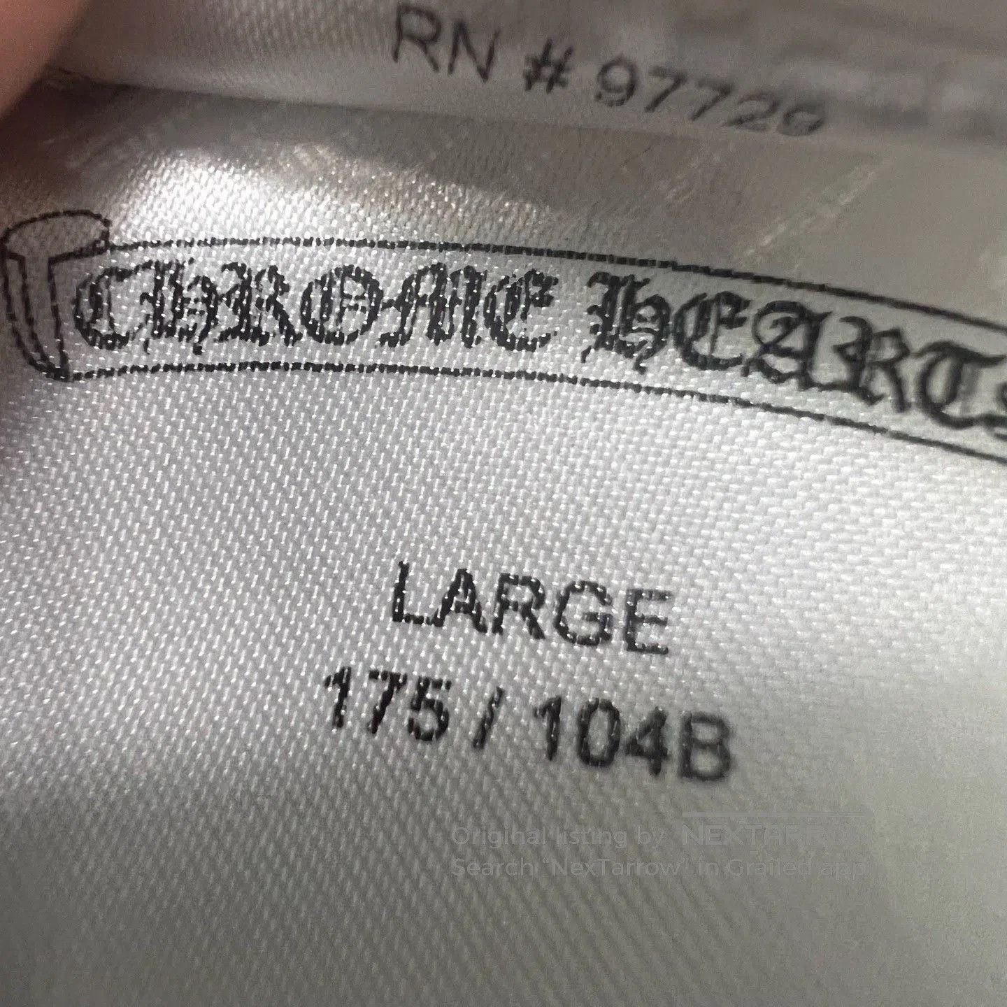 Chrome Hearts Chrome Hearts Sanskrit Long Sleeve. Size US L / EU 52-54 / 3 - 5 Thumbnail