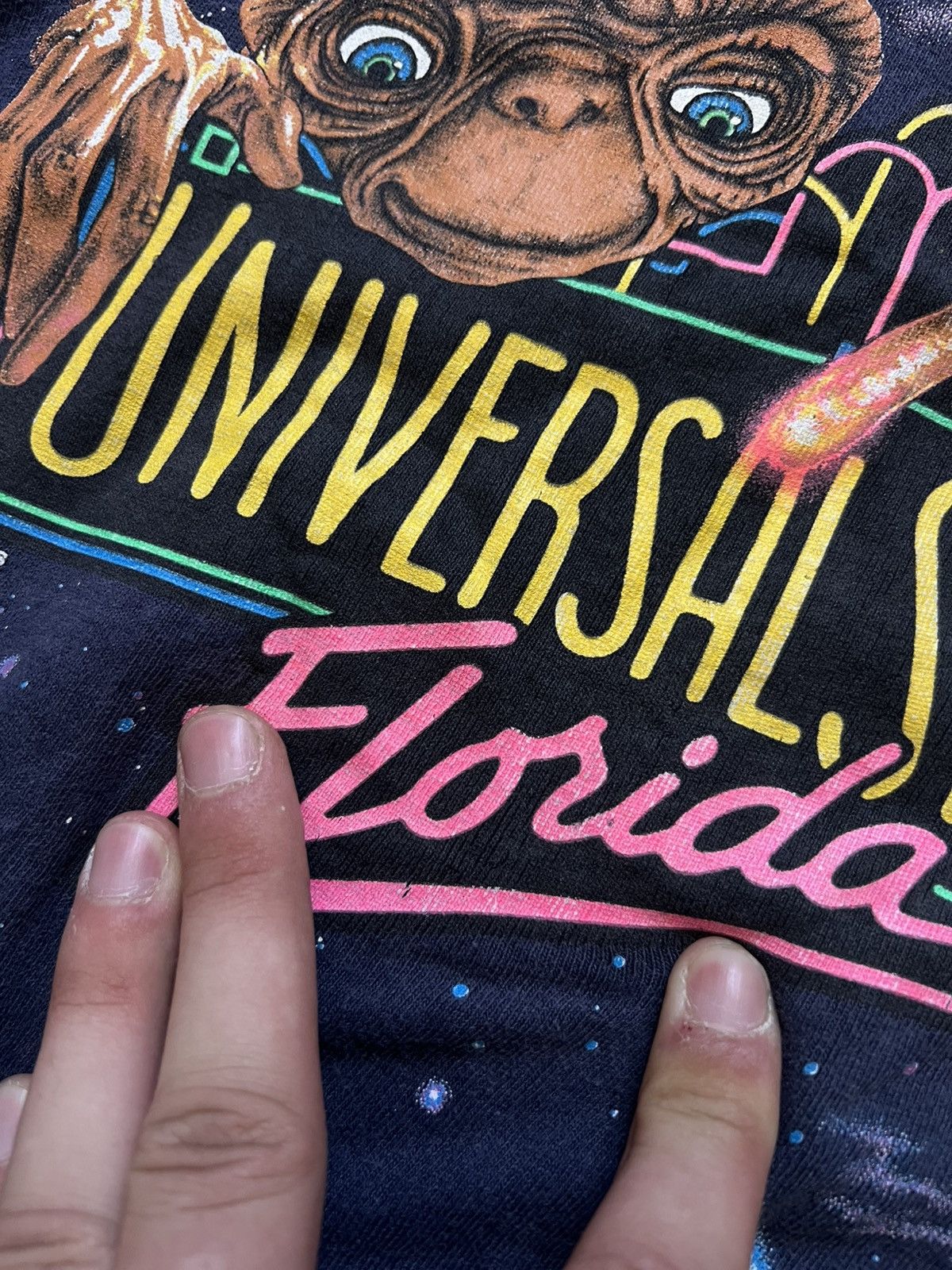 Universal Studios Vintage 80s Universal Studios Florida ET Shirt Men’s Size XL Size US XL / EU 56 / 4 - 6 Thumbnail