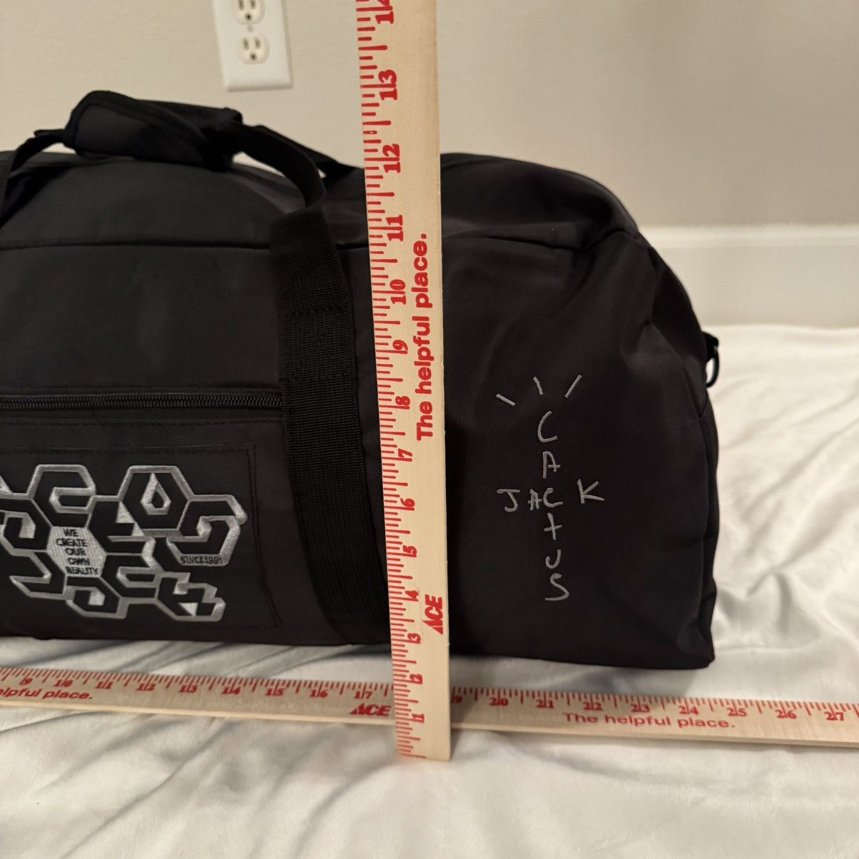 Travis Scott Travis Scott Jack Boys Property of Duffle Bag Size ONE SIZE - 10 Thumbnail