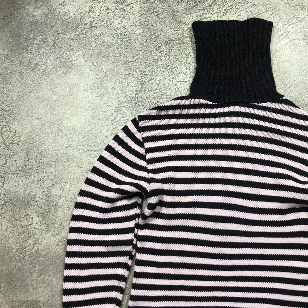 Vintage Y2K ABSTRACT FURRY MOHAIR SWEATER Knitted Oversized