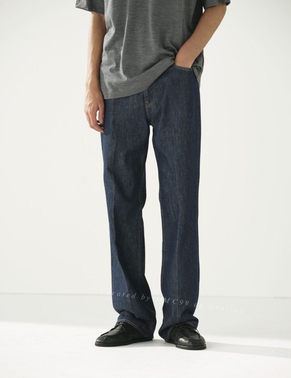 Auralee AURALEE HARD TWIST LIGHT DENIM PANTS 3 | Grailed