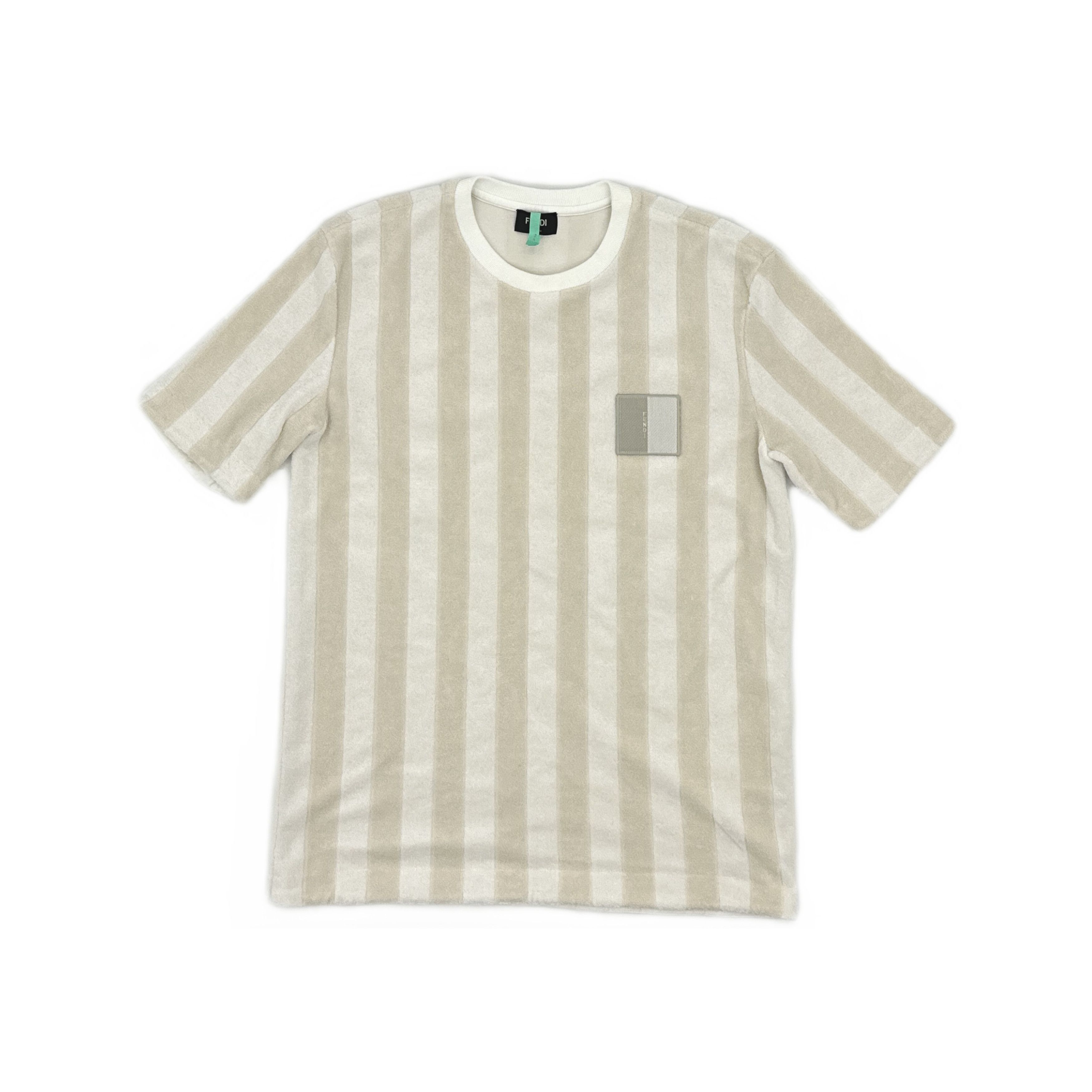Fendi Fendi Striped Terry T-Shirt Size XS Size US XS / EU 42 / 0 - 1 Thumbnail