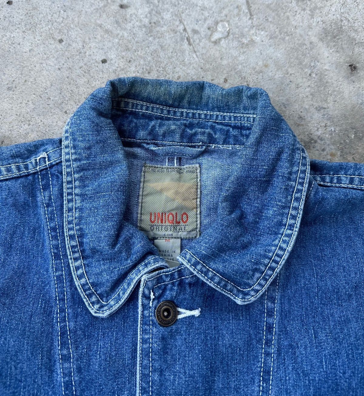 Uniqlo Uniqlo worker denim jacket Size US M / EU 48-50 / 2 - 2 Thumbnail
