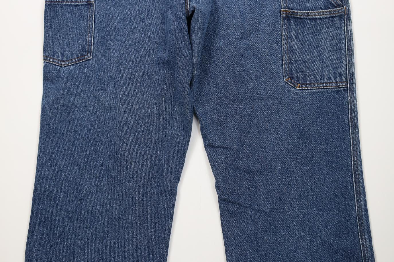 Duluth Trading Company Duluth Trading Co Gusseted Wide Leg Denim Jeans Blue Size US 38 / EU 54 - 11 Thumbnail