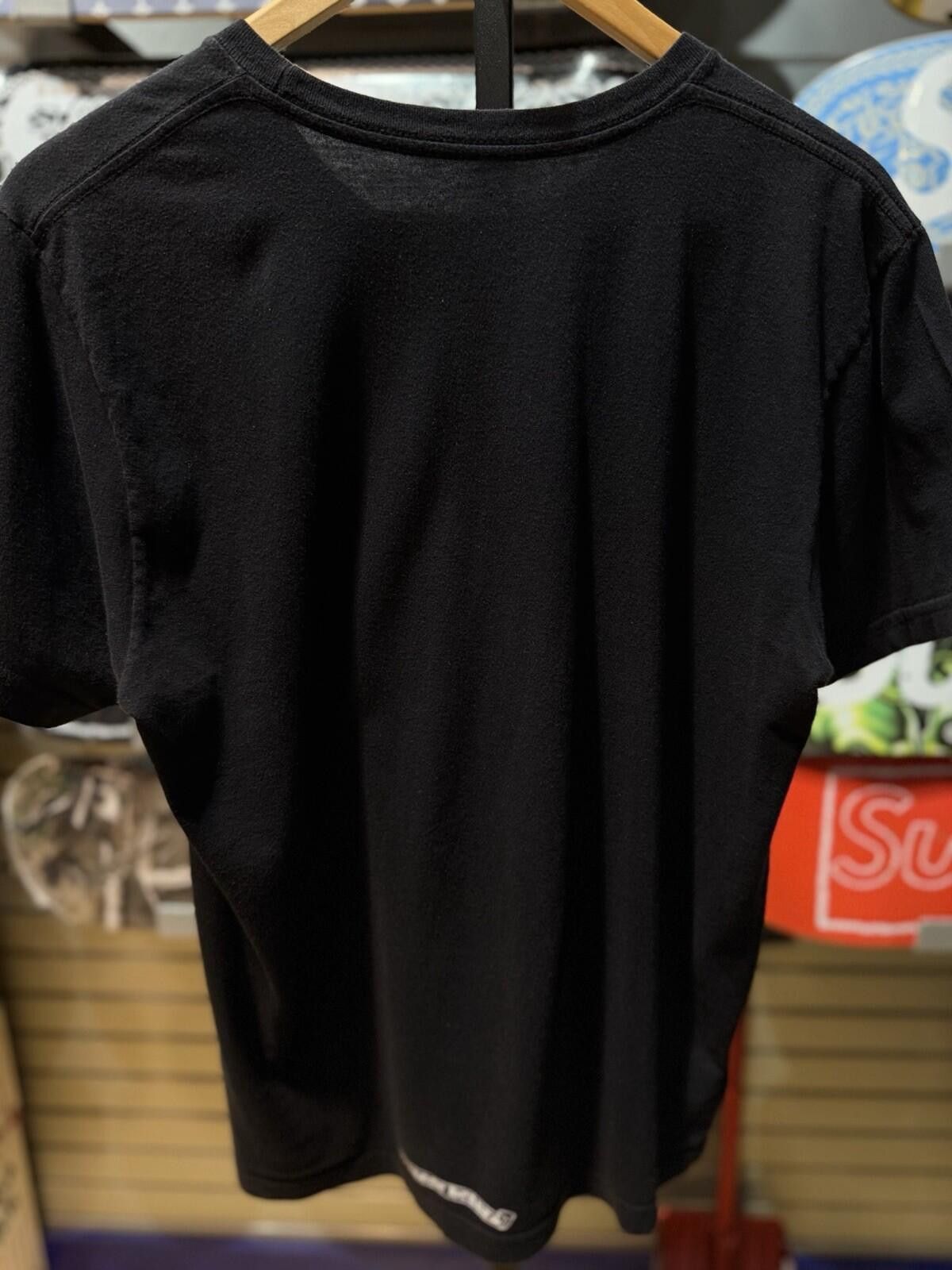 Chrome Hearts Chrome Hearts Neck Logo Tee Shirt Black Size (M) RARE Size US M / EU 48-50 / 2 - 4 Thumbnail