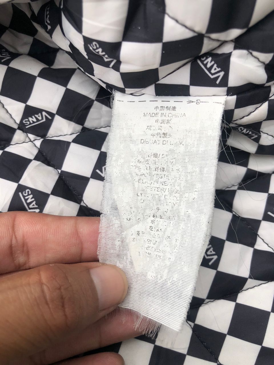 Vans Vans Skateboard Checkerboard Baseball Jacket Size US S / EU 44-46 / 1 - 5 Thumbnail
