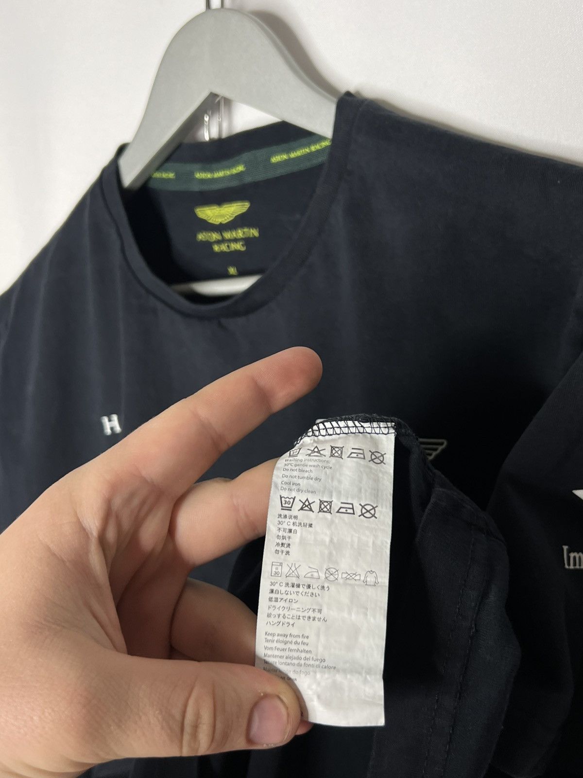 Hackett Hackett Aston Martin Racing Big Logo T-Shirt Tee F1 Size US XL / EU 56 / 4 - 11 Thumbnail