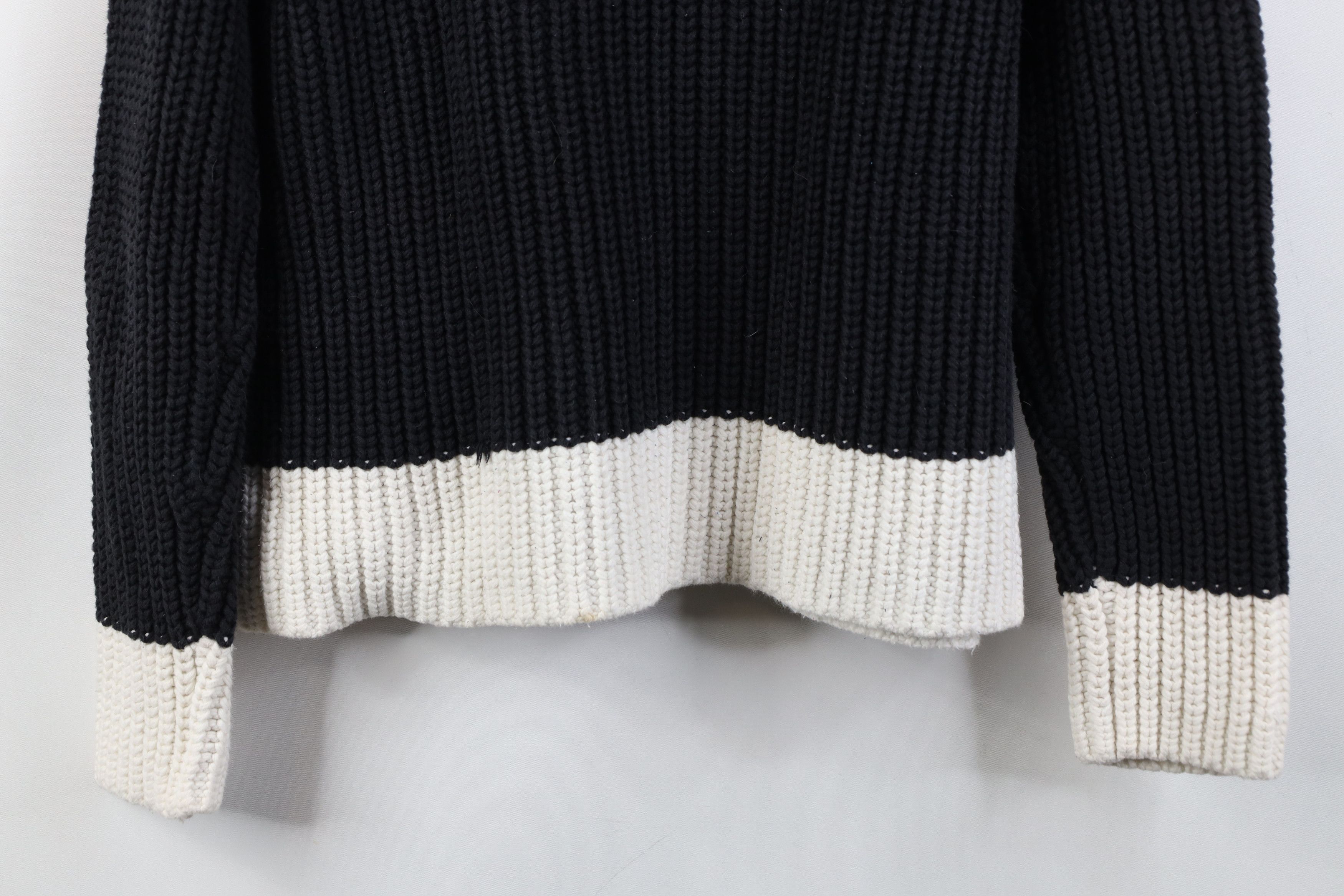 Tommy Hilfiger Vintage 90s Tommy Hilfiger Ribbed Knit Turtleneck Sweater Size L / US 10 / IT 46 - 12 Thumbnail