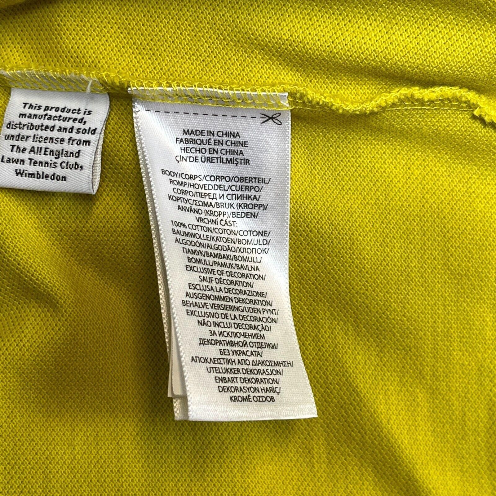 Polo Ralph Lauren Polo Ralph Lauren Wimbledon Collection Yellow Polo XL Tennis Size US XL / EU 56 / 4 - 12 Thumbnail
