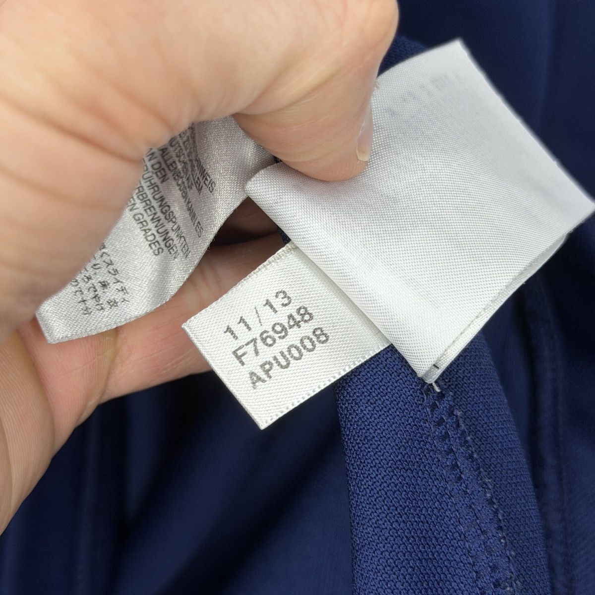 Adidas Adidas Olimpique Lyonnais Track Jacket Sweatshirt Vintage Size US L / EU 52-54 / 3 - 7 Thumbnail