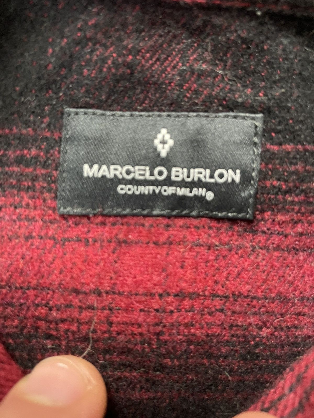 Marcelo Burlon Marcelo Burlon Milan Eagle Flannel Plaid Size US M / EU 48-50 / 2 - 4 Thumbnail
