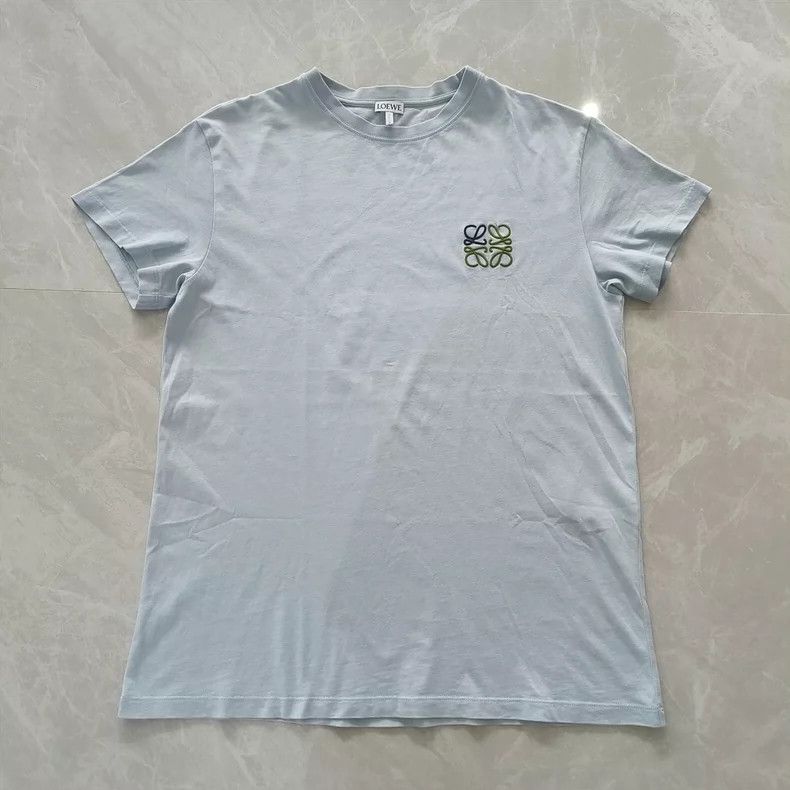 Loewe Loewe Light Blue Short Sleeve T-shirt - dmc Size US XS / EU 42 / 0 - 1 Thumbnail