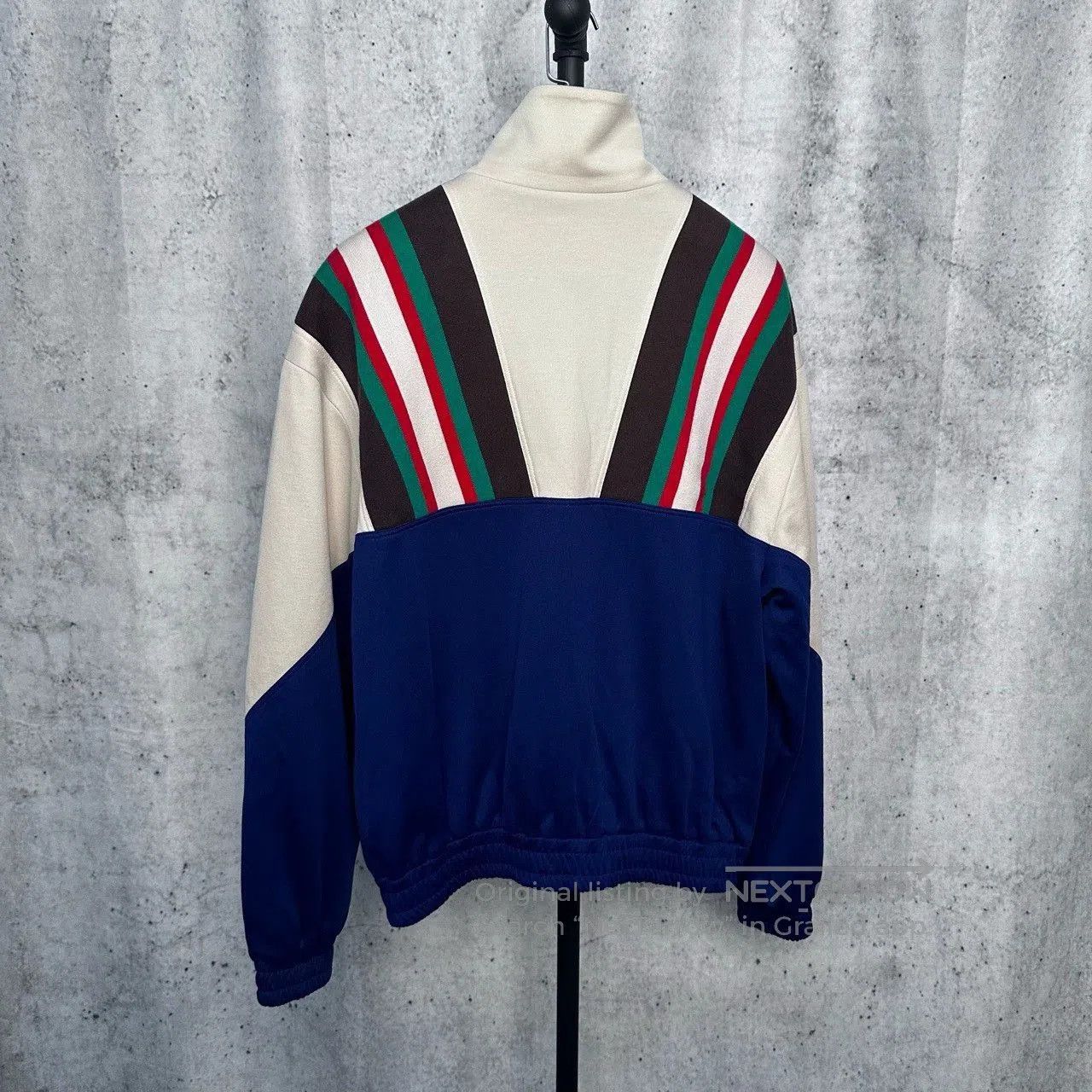 Gucci gucci striped zip-up jacket in size small. Size US S / EU 44-46 / 1 - 2 Thumbnail