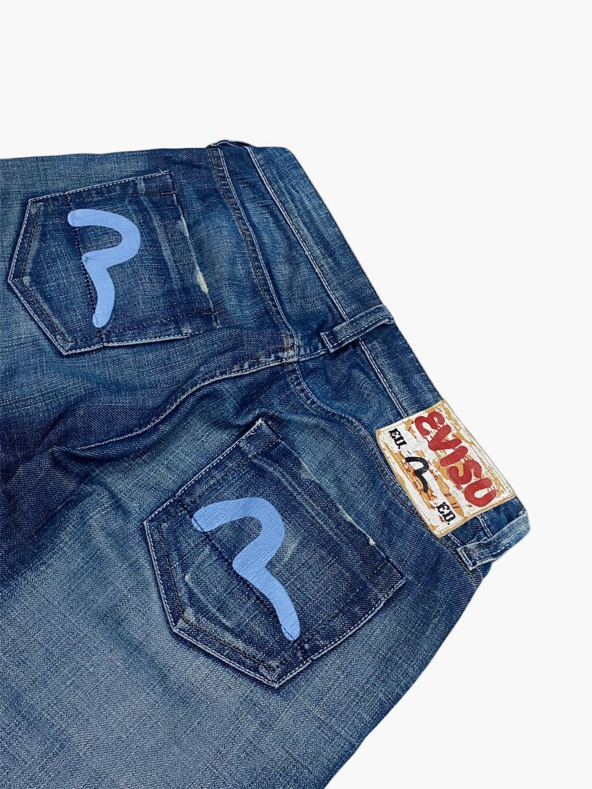 Evisu × Japanese Brand Evisu Japan Jeans EU ED Y2k Size US 28 / EU 44 - 4 Thumbnail