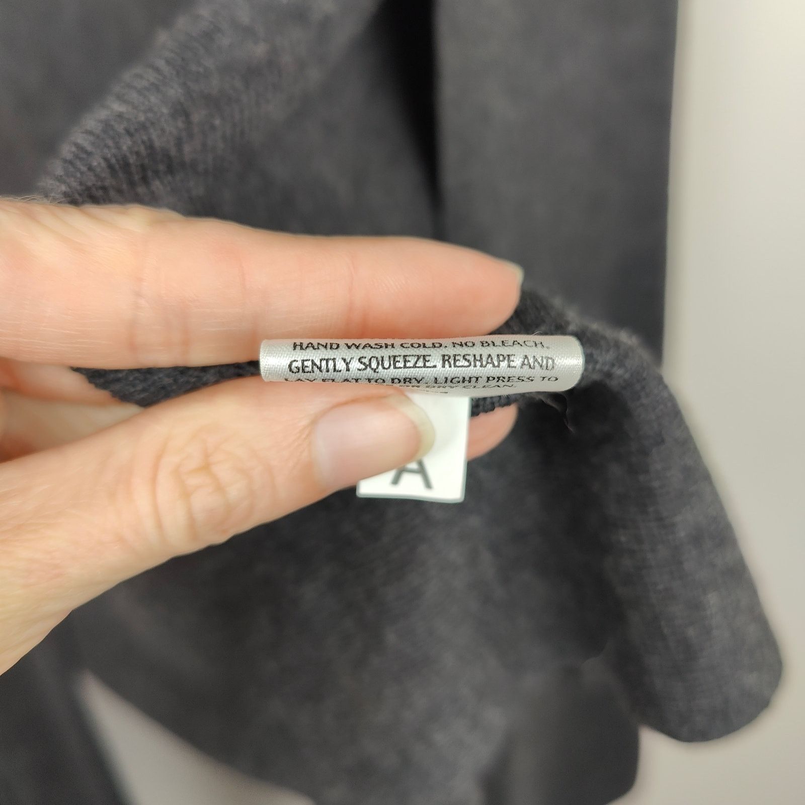 Eileen Fisher Eileen Fisher Open Cardigan Sweater Womens XL Gray Size XL / US 12-14 / IT 48-50 - 8 Thumbnail