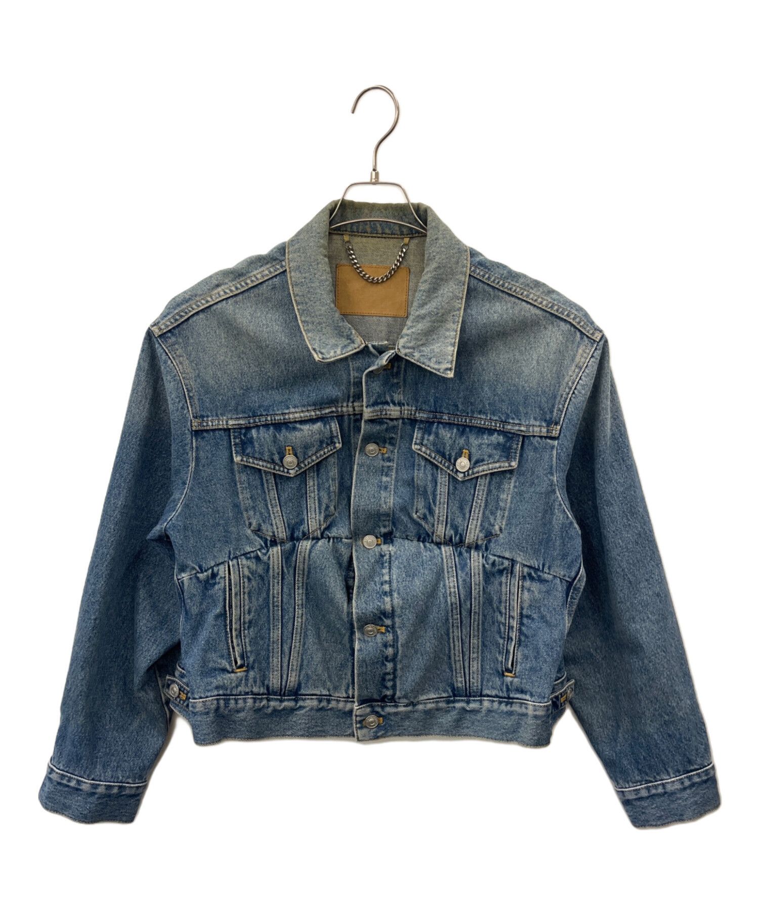 Balenciaga Swing Denim Jacket | Grailed
