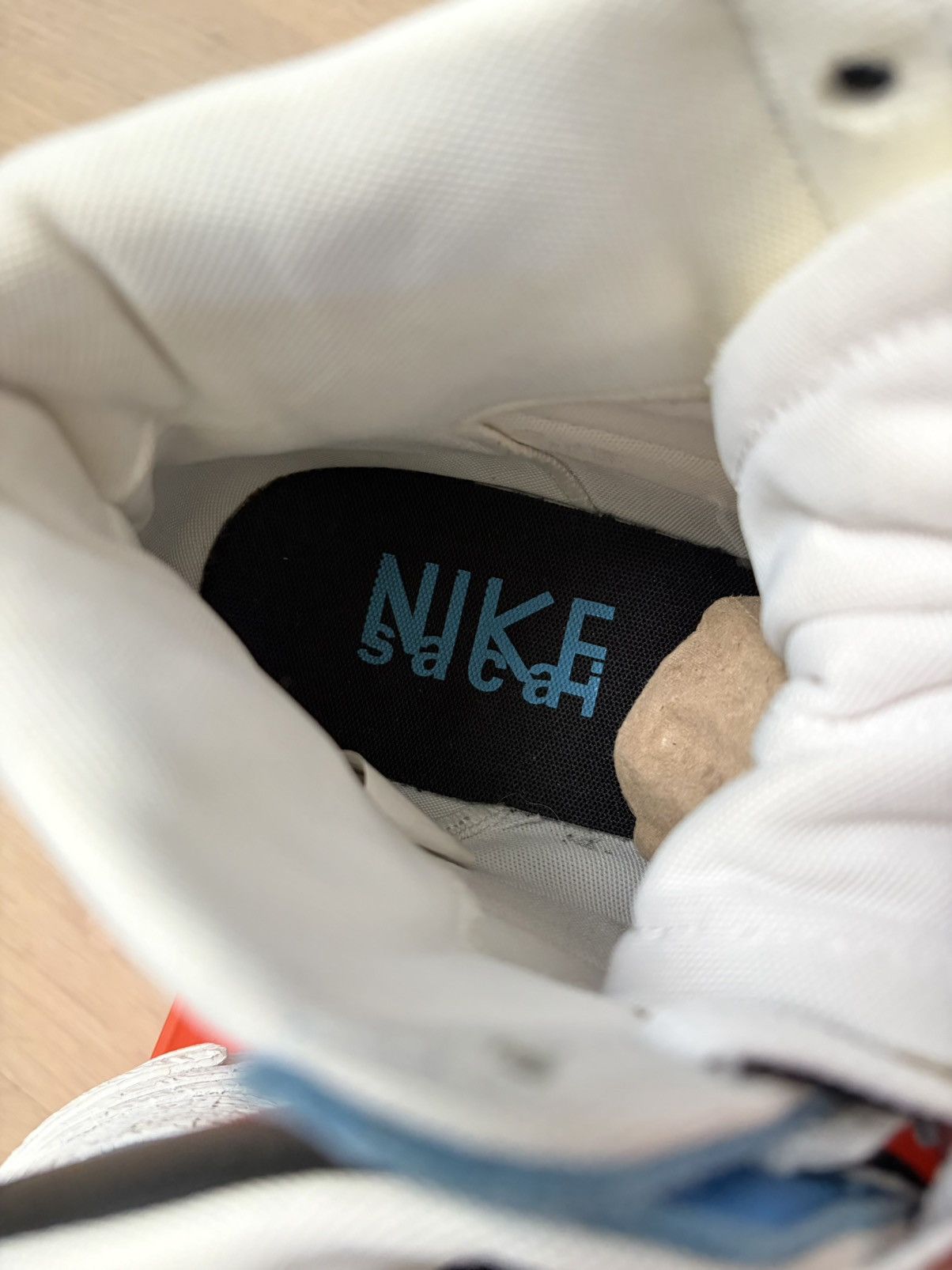Nike × Sacai Nike x Sacai Blazer Mid Black Legend Blue 2019 BV0072-001 Size US 10 / EU 43 - 17 Thumbnail