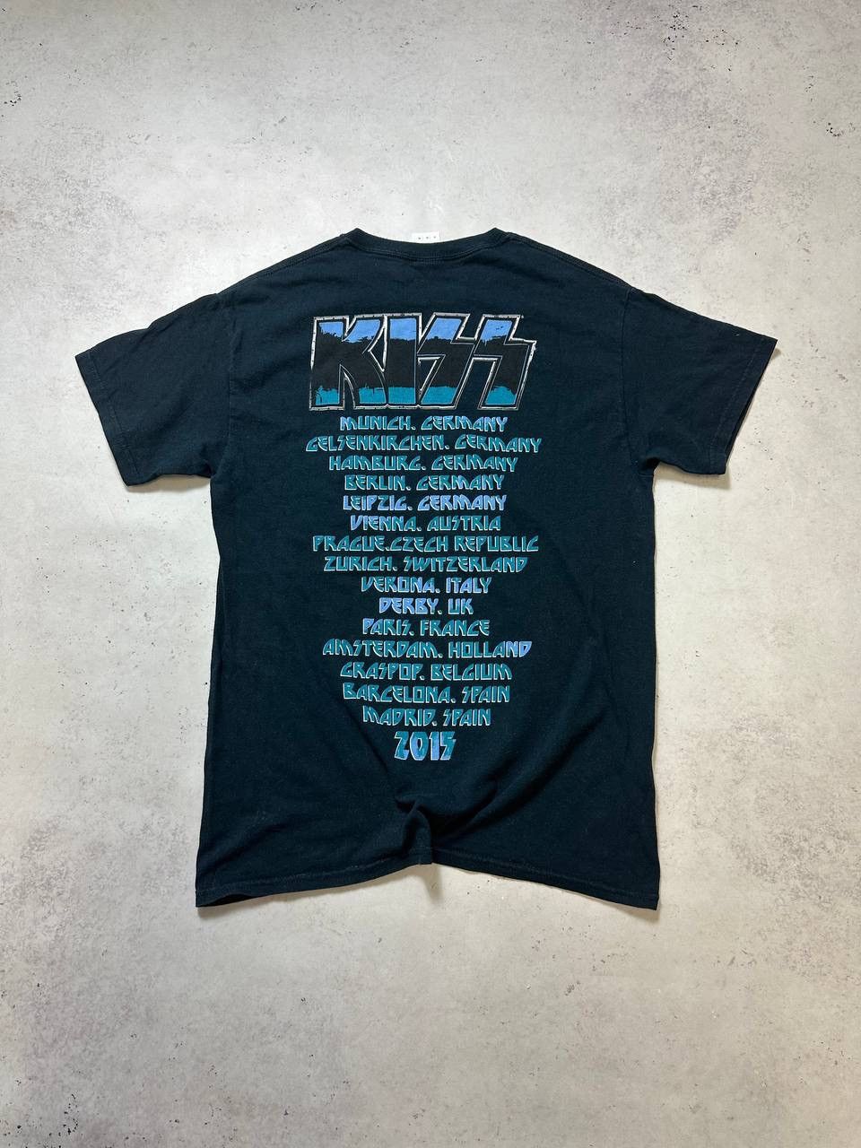 Band Tees × Vintage Vintage Kiss Tour Promo Boxy T-shirt M Size US M / EU 48-50 / 2 - 2 Thumbnail