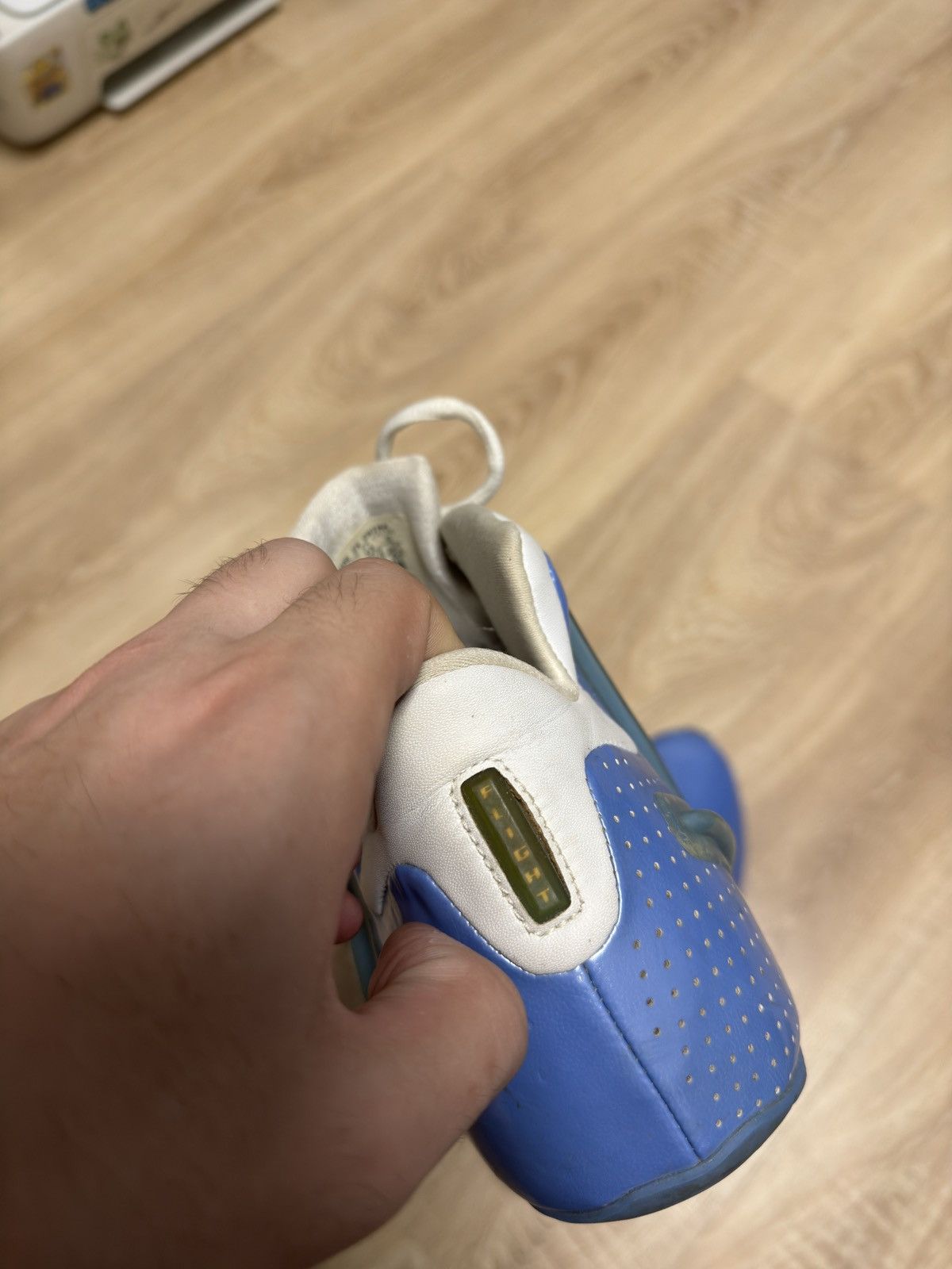 Nike Nike Air Hyper Flight 'Columbia Blue' 2001 basketball shoes Size US 10.5 / EU 43-44 - 7 Thumbnail