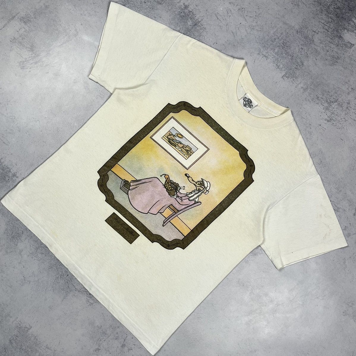 Warner Bros Vintage Warner Bros Wile E Coyote Mom Cartoon T Shirt 1991 Size US M / EU 48-50 / 2 - 1 Thumbnail