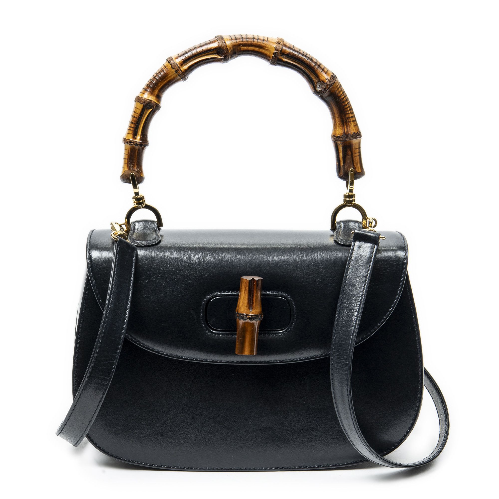 Gucci Medium Bamboo Top Handle Flap Size ONE SIZE - 1 Thumbnail