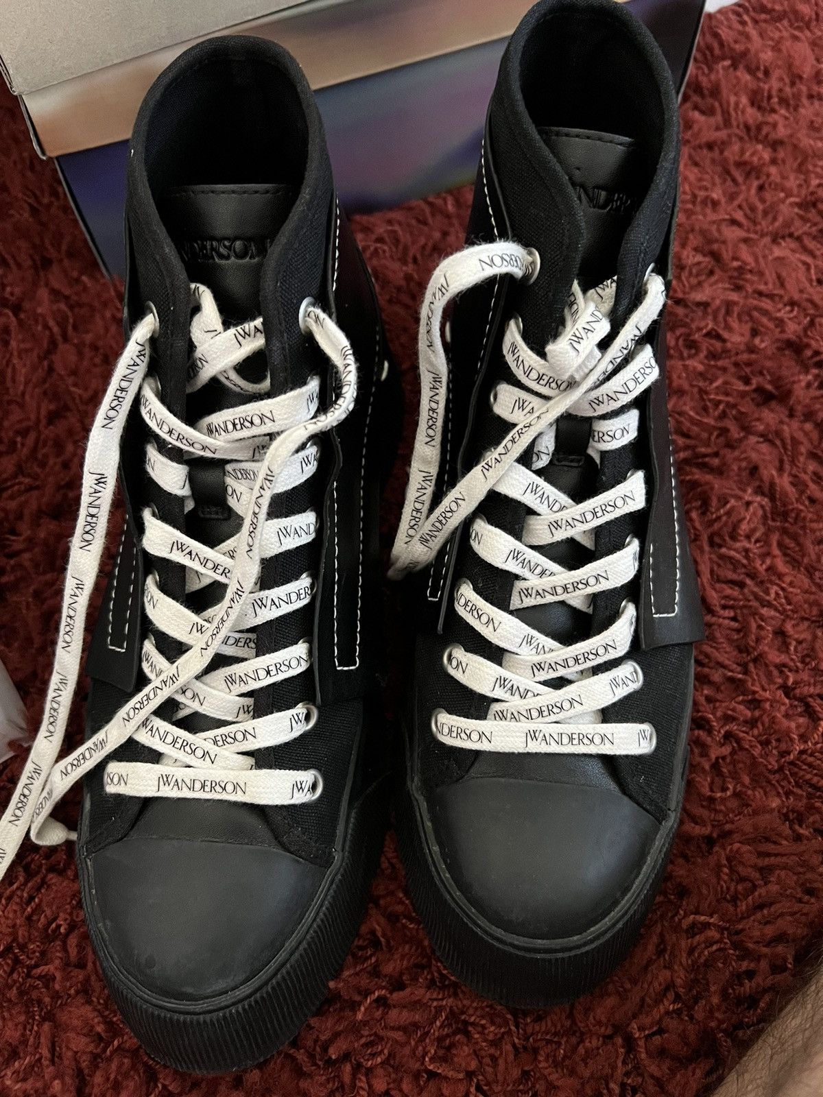 JW Anderson JW Anderson BLACK TRAINERS SNEAKERS EU43 US 10 Size US 10 / EU 43 - 5 Thumbnail