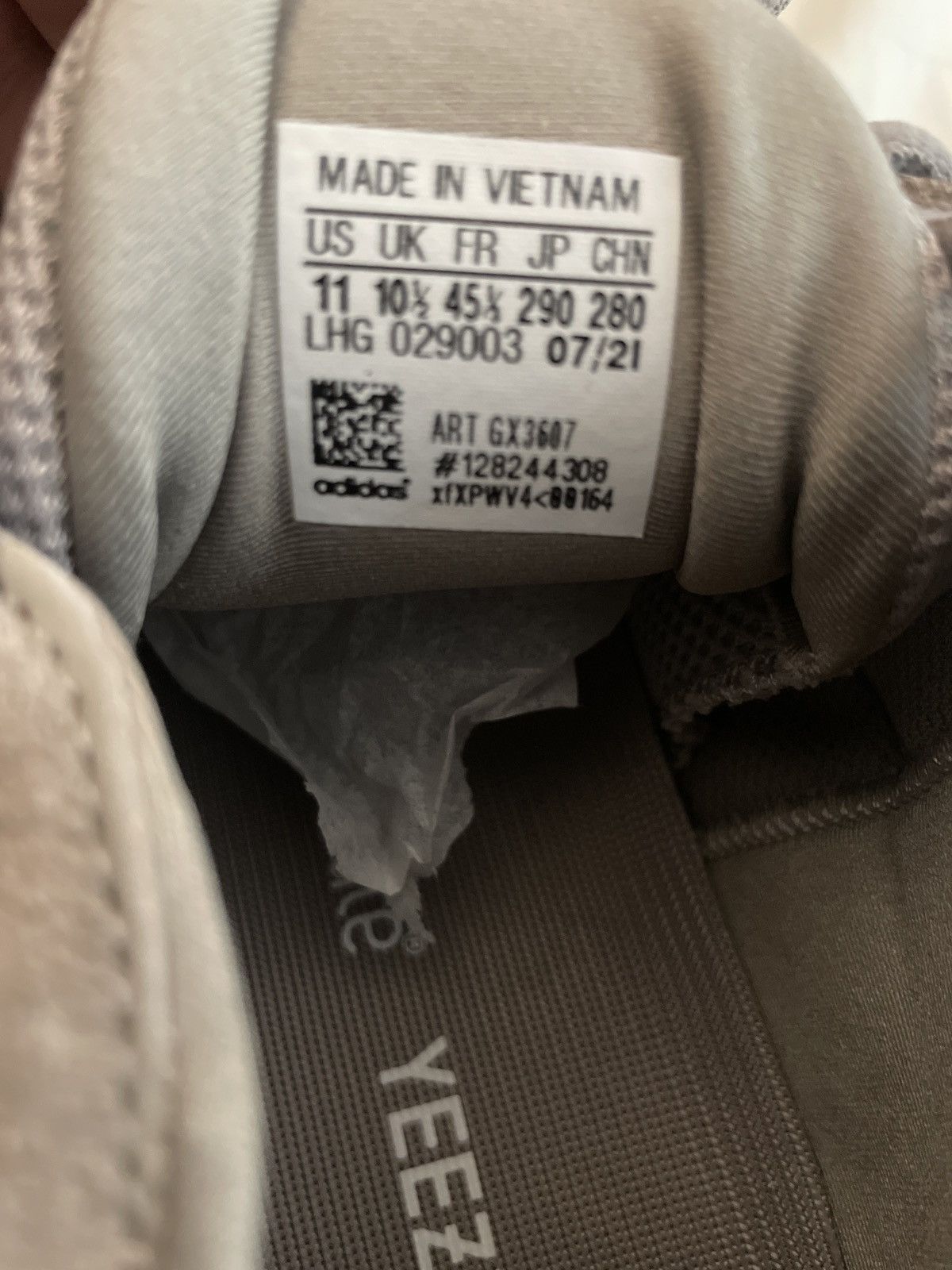 Yeezy Ash grey Yeezy 500 Size US 11 / EU 44 - 5 Thumbnail