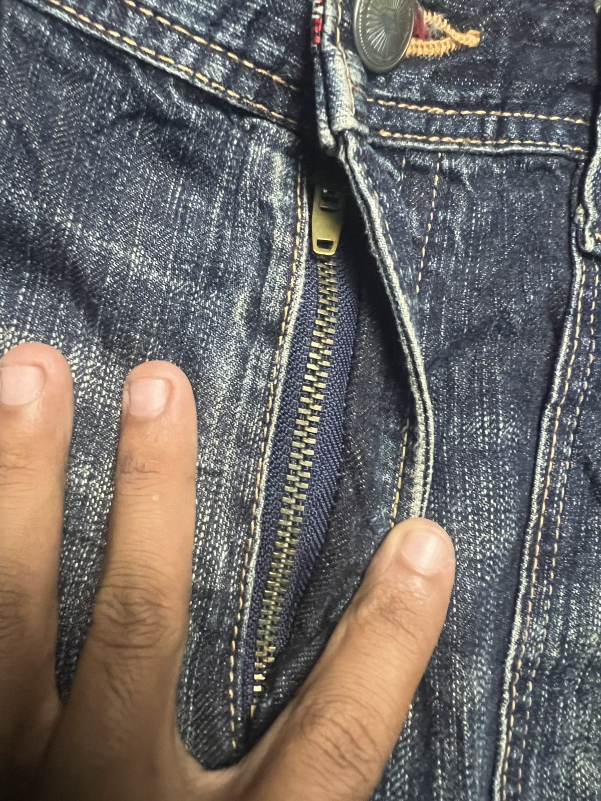 Edwin RARE Edwin XU Vintage Cargo Jeans (W34) Made in Japan (42) Size US 34 / EU 50 - 9 Thumbnail
