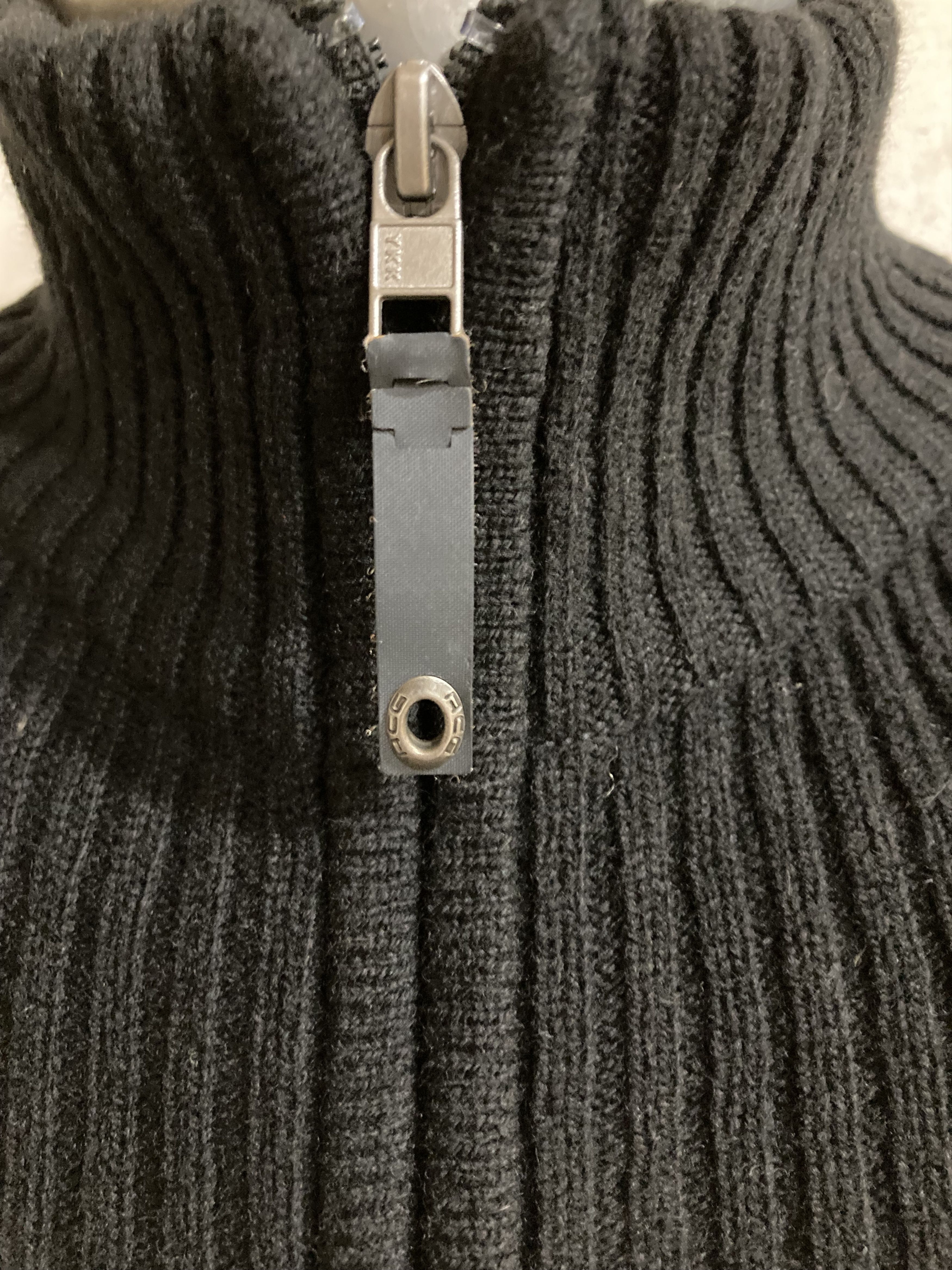 Nike ACG Vintage Nike ACG Full Zip Wool Black Sweater Size US L / EU 52-54 / 3 - 5 Thumbnail