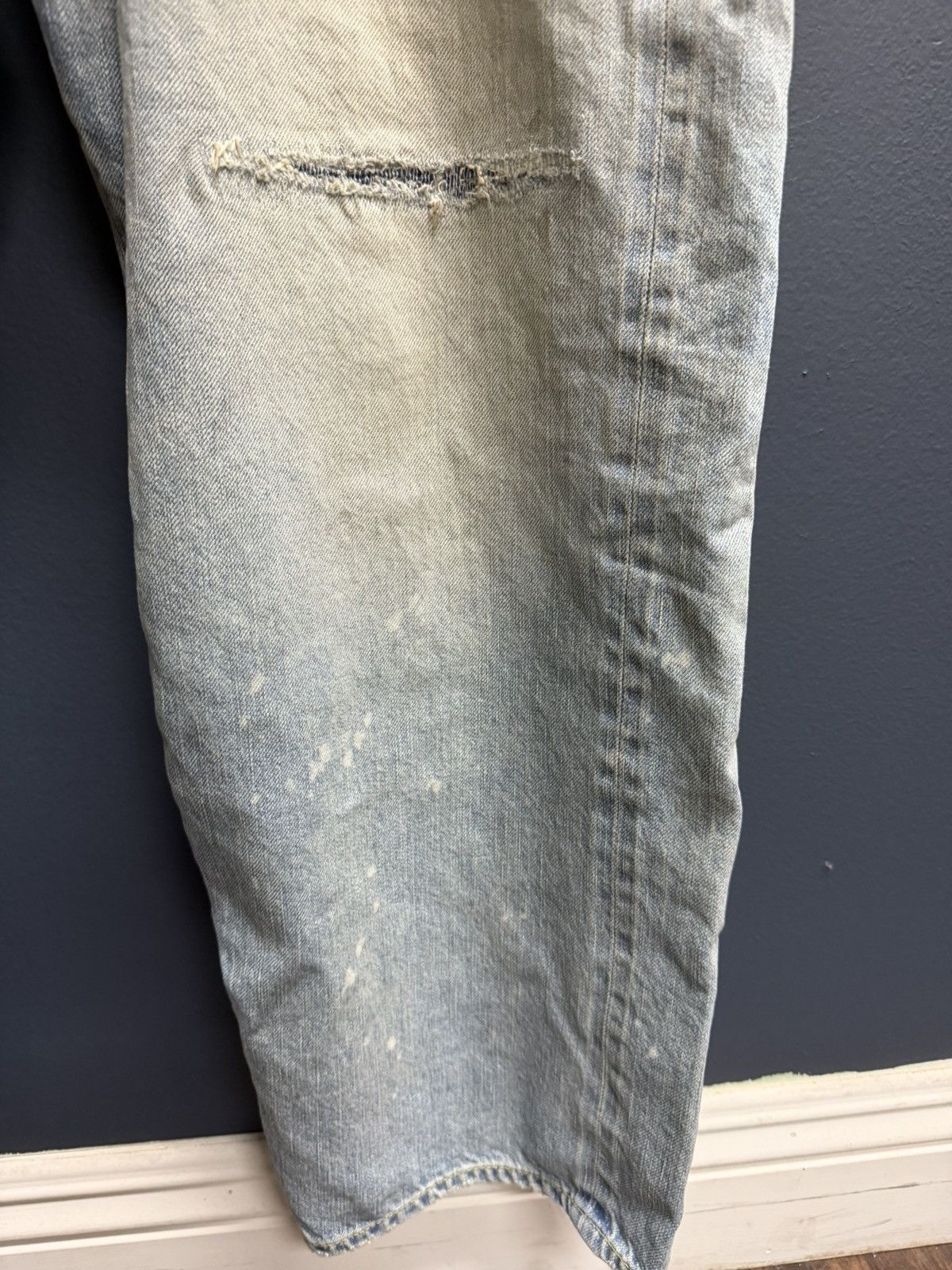 A.PRESSE a presse NO.37 bleach denim size 38 Size US 38 / EU 54 - 5 Thumbnail