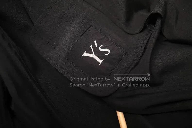 Yohji Yamamoto Yohji Yamamoto Black Jacket with Minimal Wear Size US S / EU 44-46 / 1 - 6 Thumbnail
