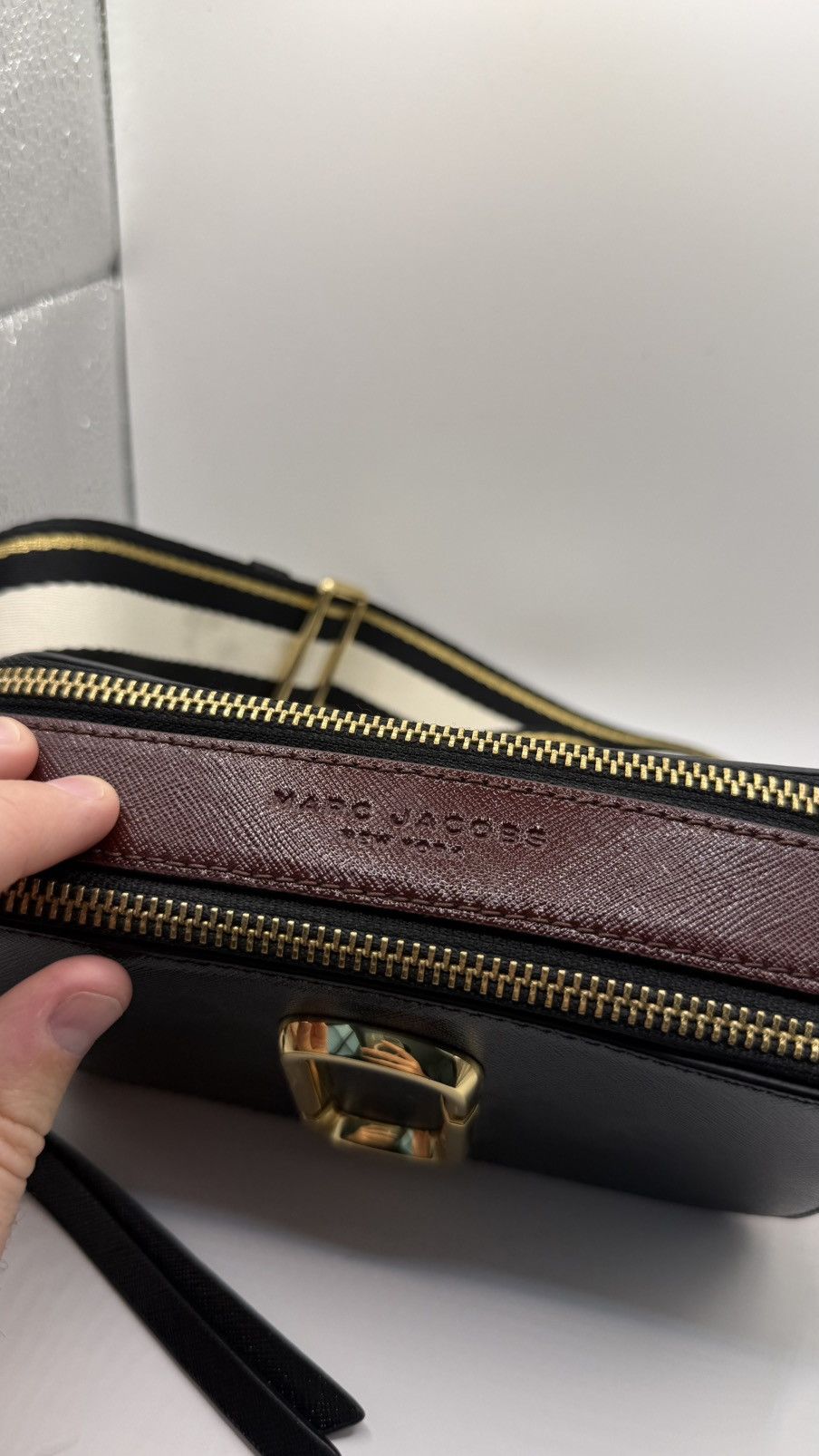 Marc Jacobs Marc Jacob’s Red/Black Snapchat Bag Size ONE SIZE - 2 Thumbnail