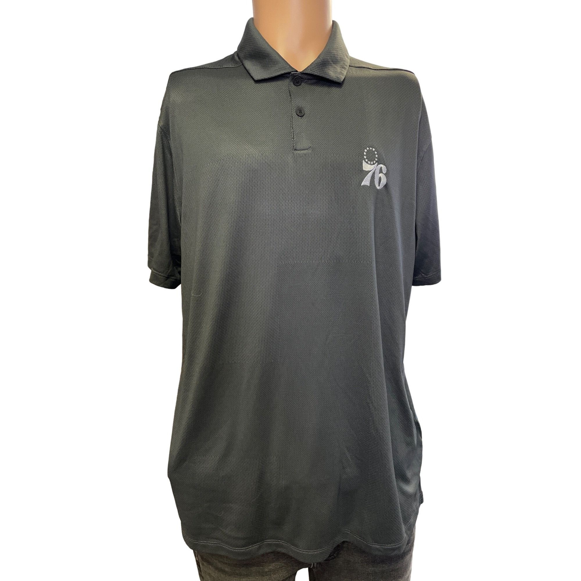 Nike Nike Golf Polo Men's Shirt, Short Sleeve, Gray, Dri Fit Siz Size US L / EU 52-54 / 3 - 1 Thumbnail