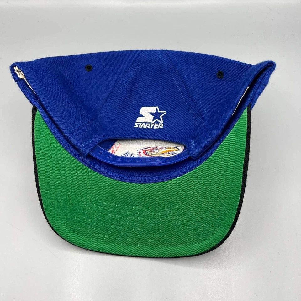 Starter × Vintage Vintage Kansas Jayhawks Hat Men Starter Tri Power Snap Back Size ONE SIZE - 8 Thumbnail