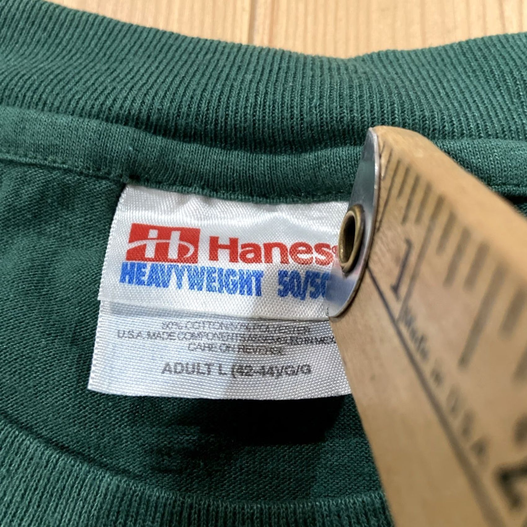 Hanes VINTAGE Hanes T-Shirt DARE 1999 Get A Life Green L Men's 90s DARE Logo Crew Neck Short Sleeve Clothing Size US L / EU 52-54 / 3 - 3 Thumbnail