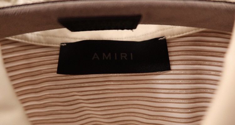 Amiri Amiri gold thread shirt 2412-Nextarrow Size US M / EU 48-50 / 2 - 6 Thumbnail