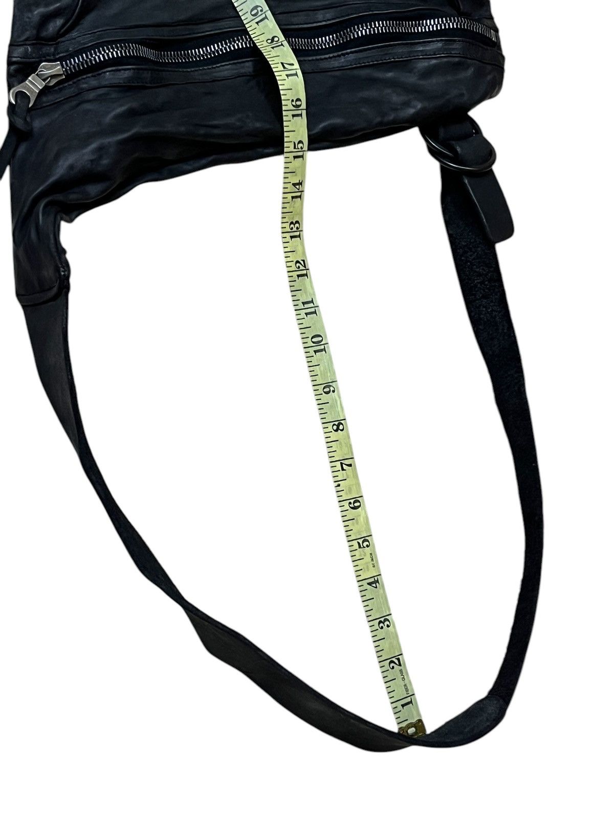 Isamu Katayama Backlash ISAMU KATAYAMA BACKLASH BLACK LEATHER COWHIDE SHOULDER BAG Size ONE SIZE - 18 Thumbnail