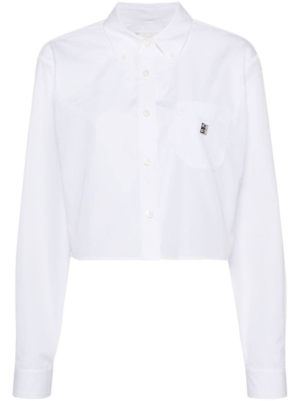 Givenchy LOGO COTTON SHIRT Size S / US 4 / IT 40 - 1 Thumbnail