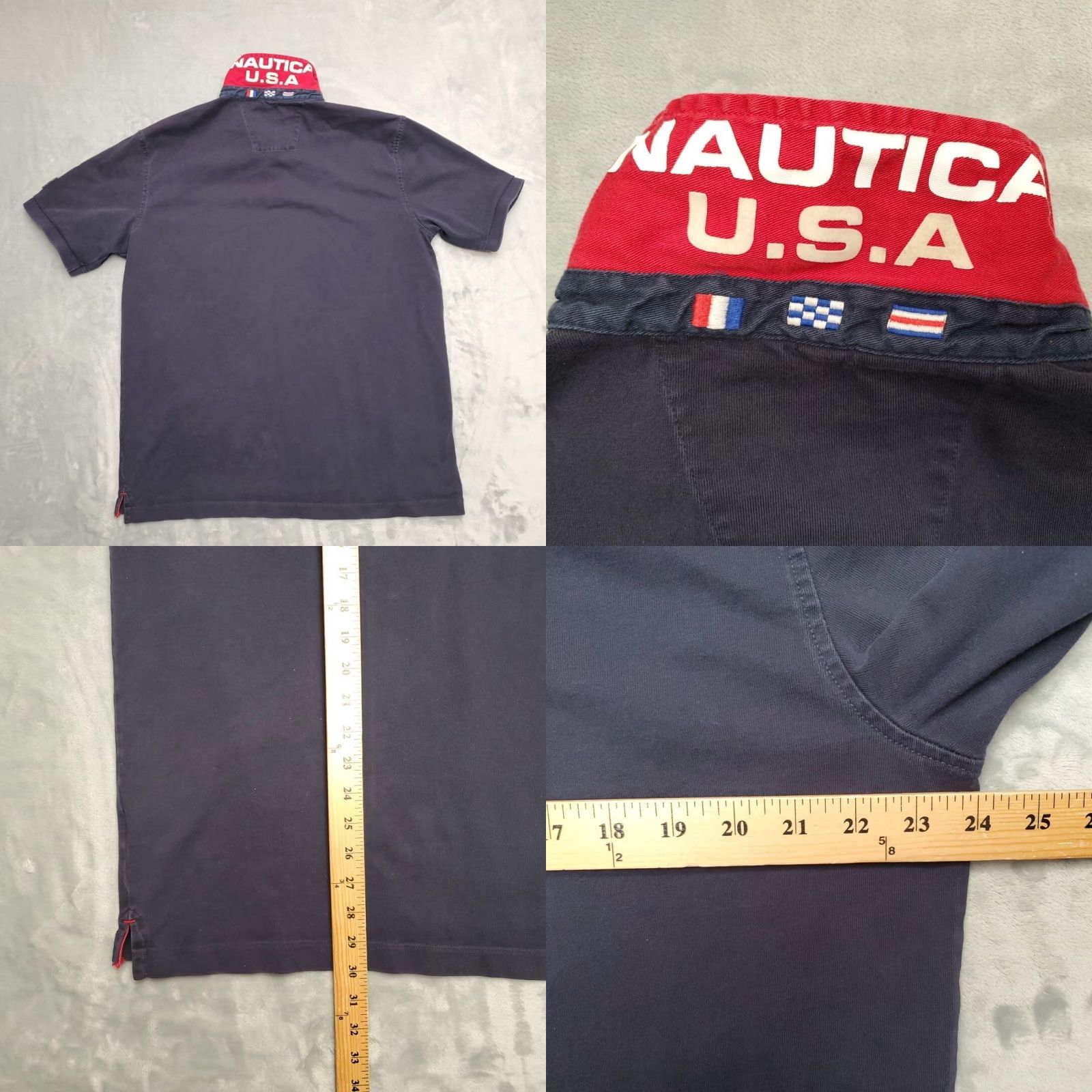 Nautica Nautica Shirt Mens XL Blue Polo International Challenge Heritage Classic Sailing Size US XL / EU 56 / 4 - 8 Thumbnail