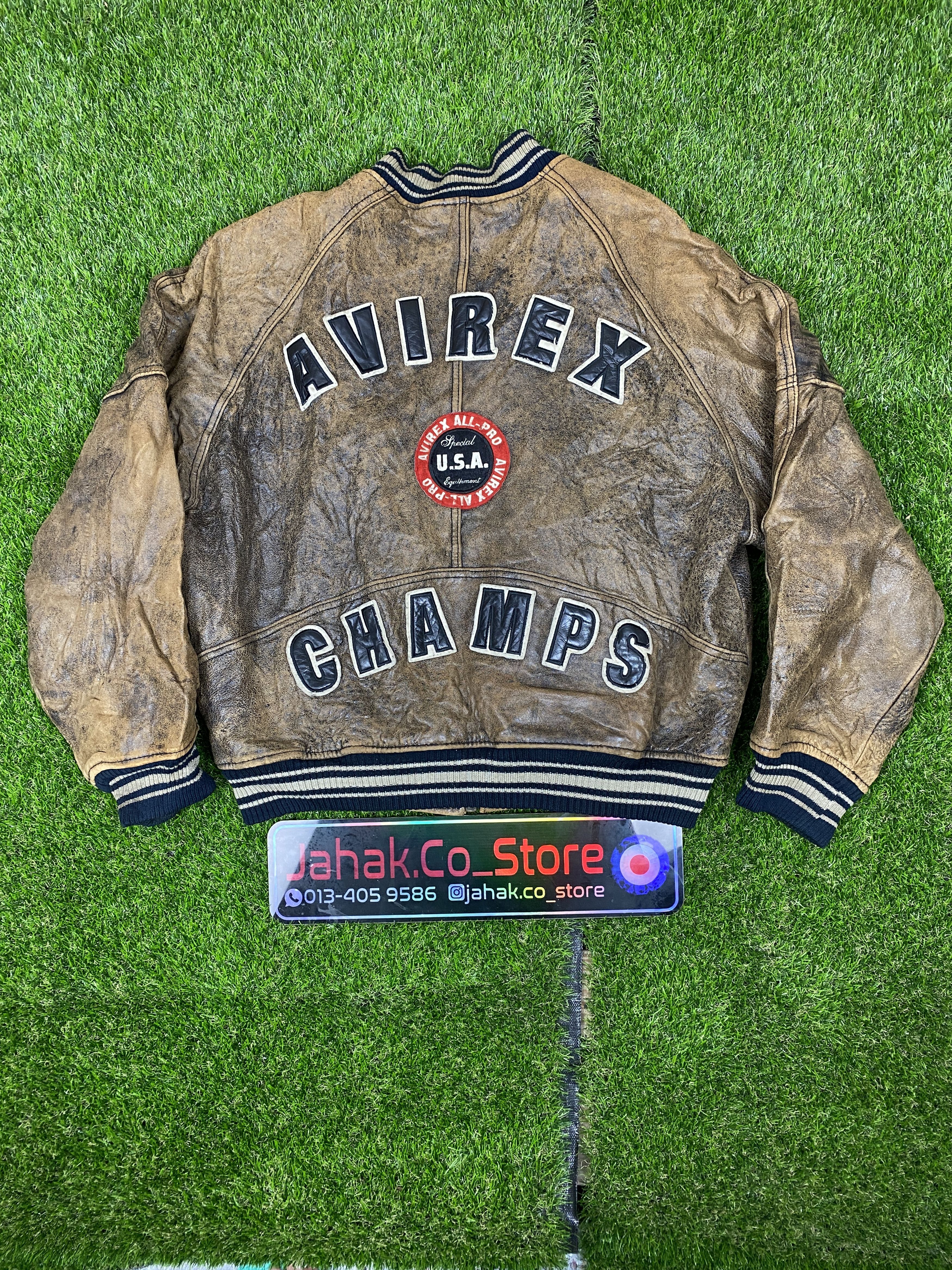 Aero Leathers VINTAGE AVIREX LEATHER JACKET (J067) Size US M / EU 48-50 / 2 - 11 Thumbnail