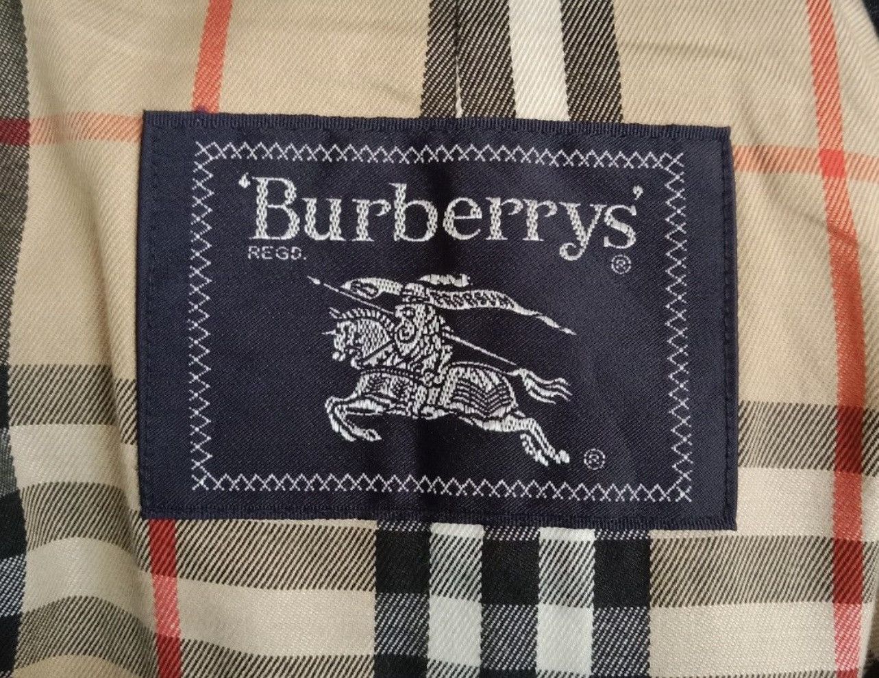 Burberry Vintage Burberry Trench Coat Nova Check Lining Japan Made Size US M / EU 48-50 / 2 - 3 Thumbnail