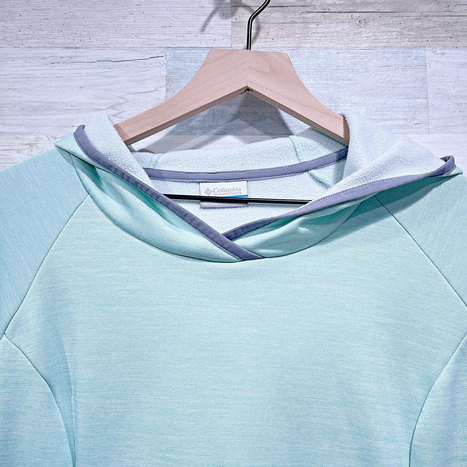 Columbia Columbia Performance Fleece Hoodie Mint Green Womens Small Size S / US 4 / IT 40 - 2 Thumbnail