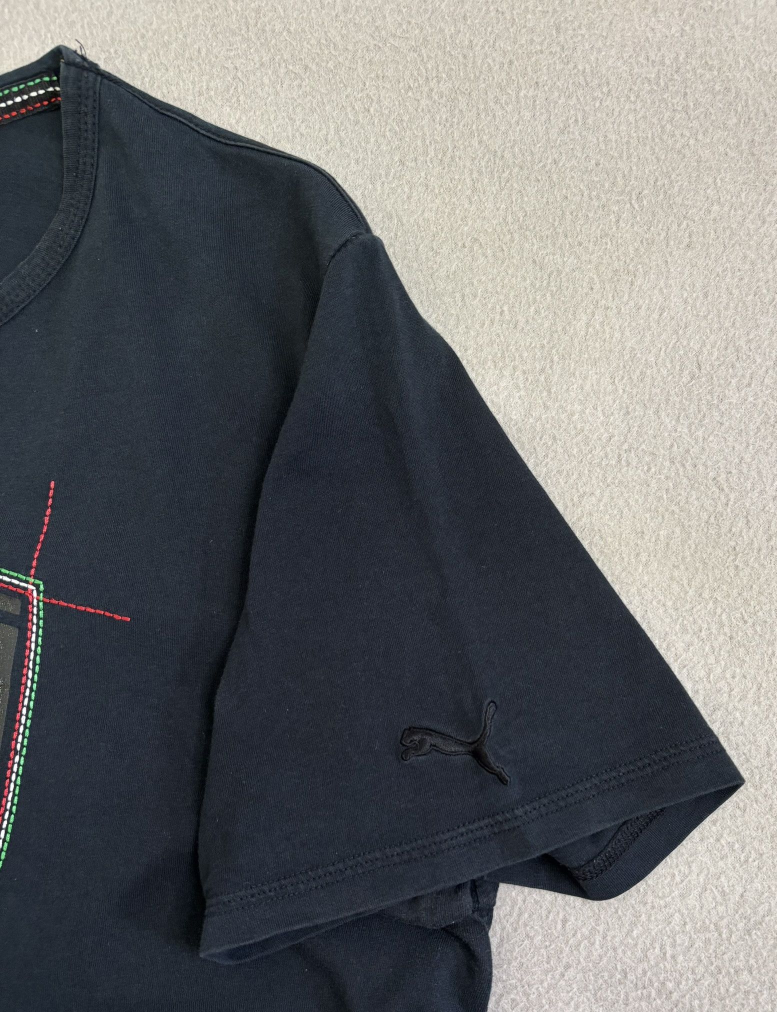 Ferrari × Puma Puma Ferrari Black T-Shirt Big Logo Extra Large Size US XL / EU 56 / 4 - 8 Thumbnail